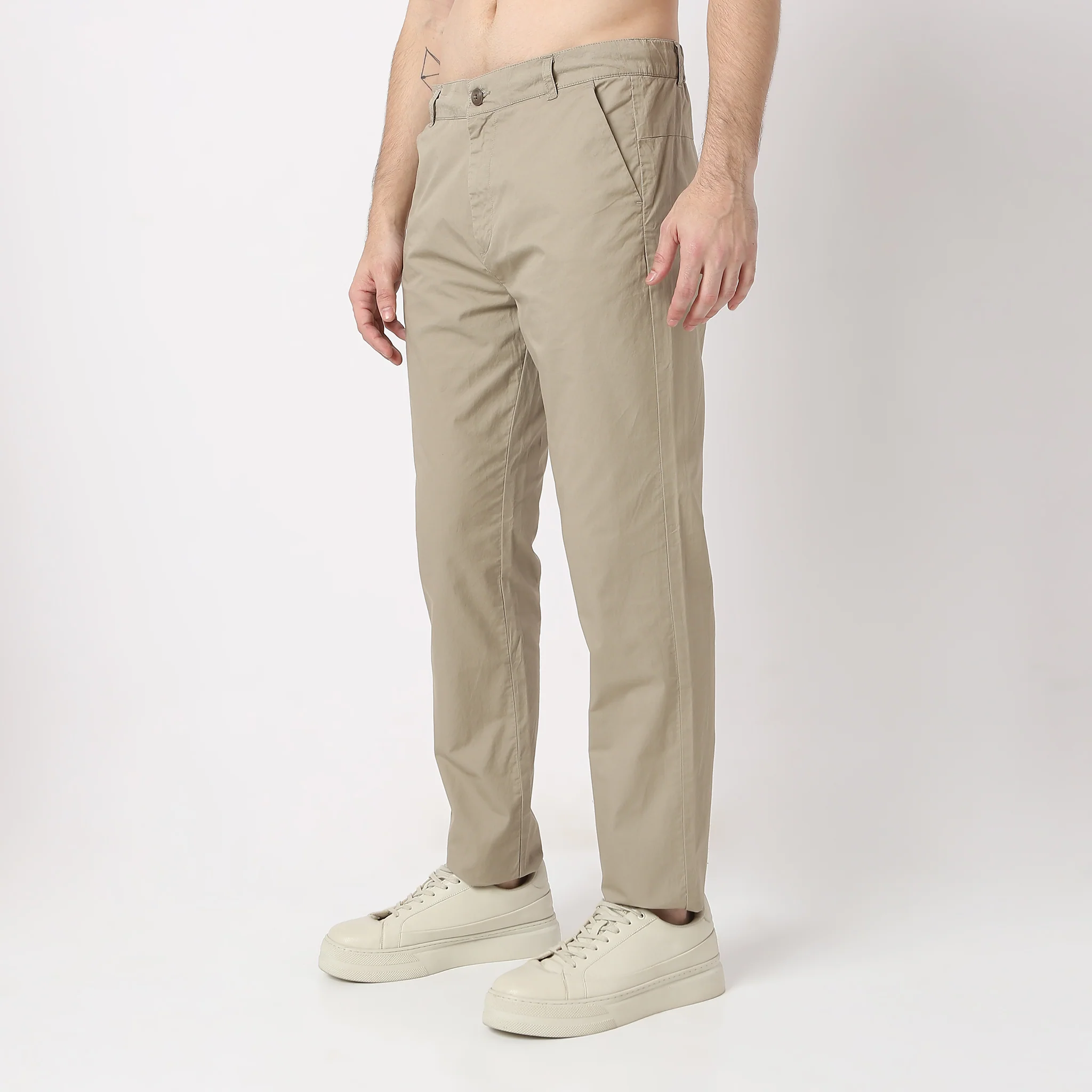 Brunch Pantsᵉˣ - Lounge pants Modern Elasticated Waistband Ankle Length 100% Cotton - Image 9