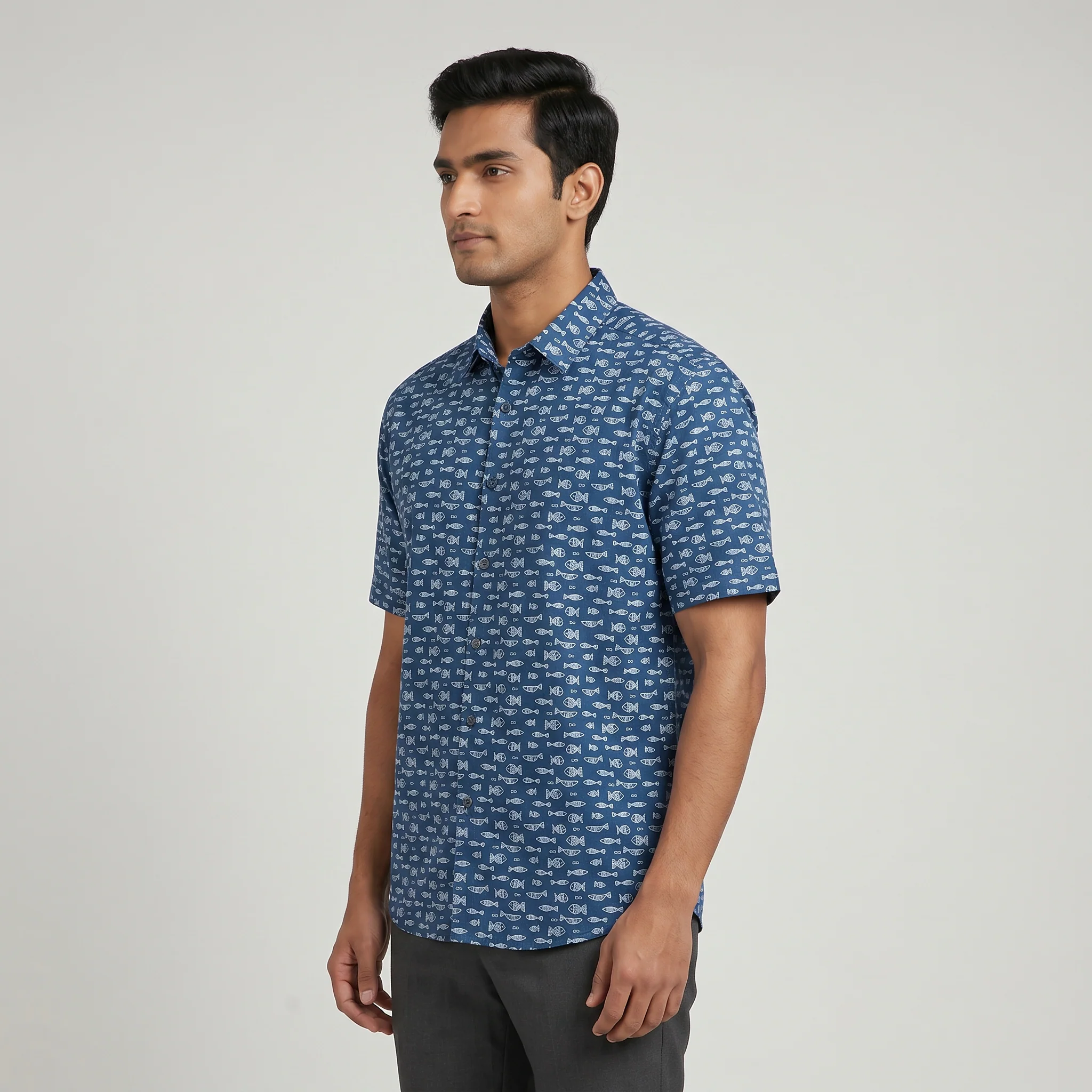 Printed Cuban Shirt - Image 2