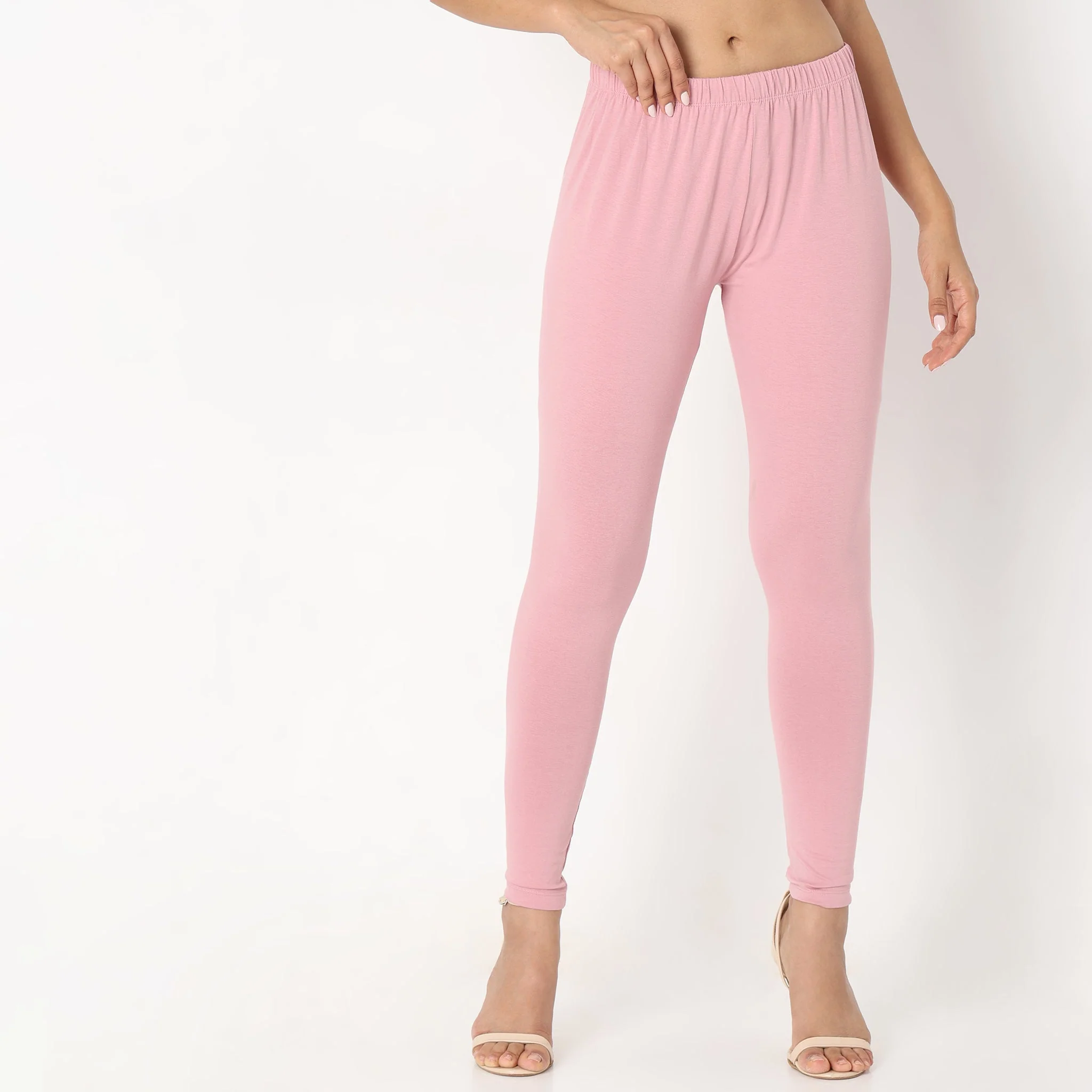 Ankle Length Slim Fit Leggings - Image 17