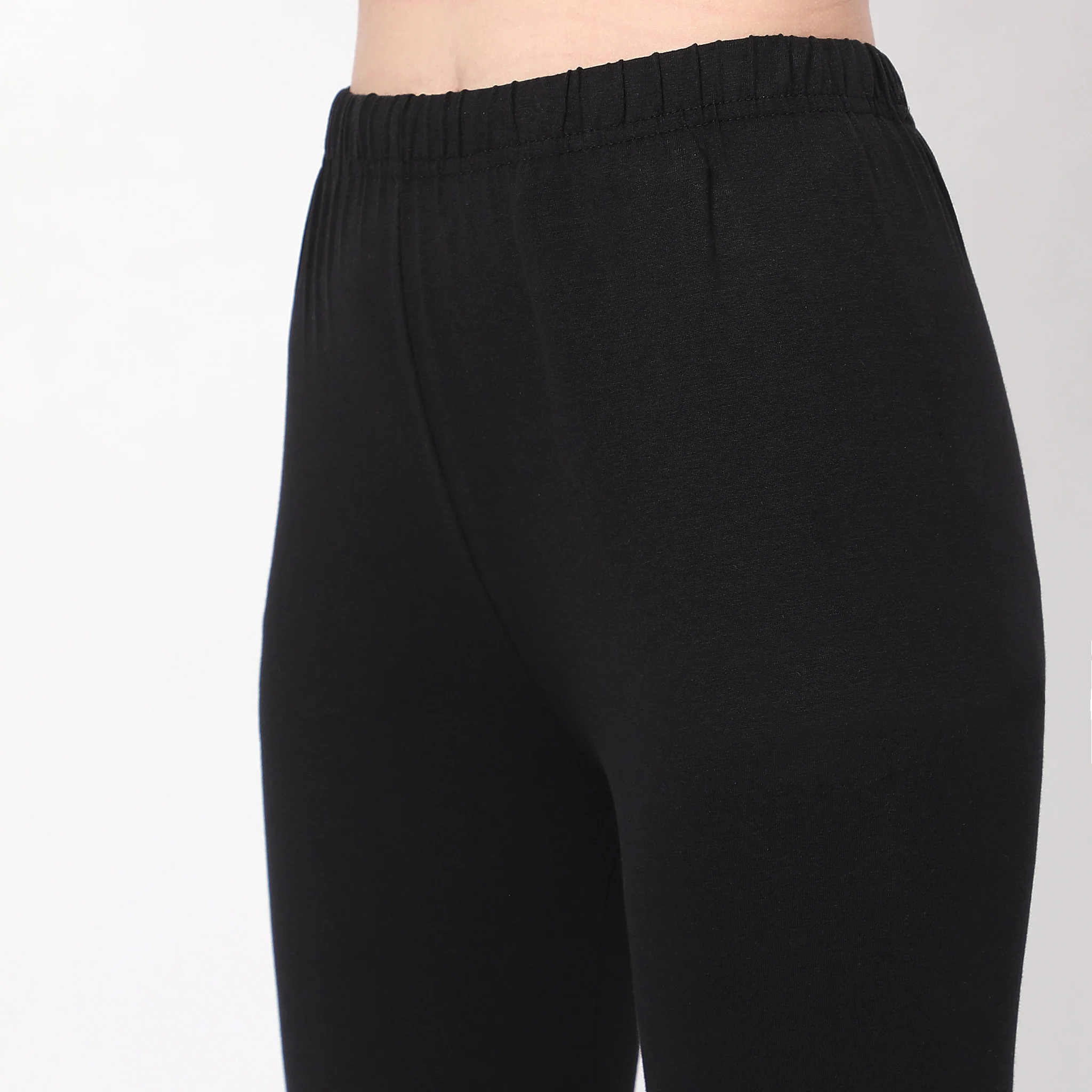 Ankle Length Slim Fit Leggings - Image 5