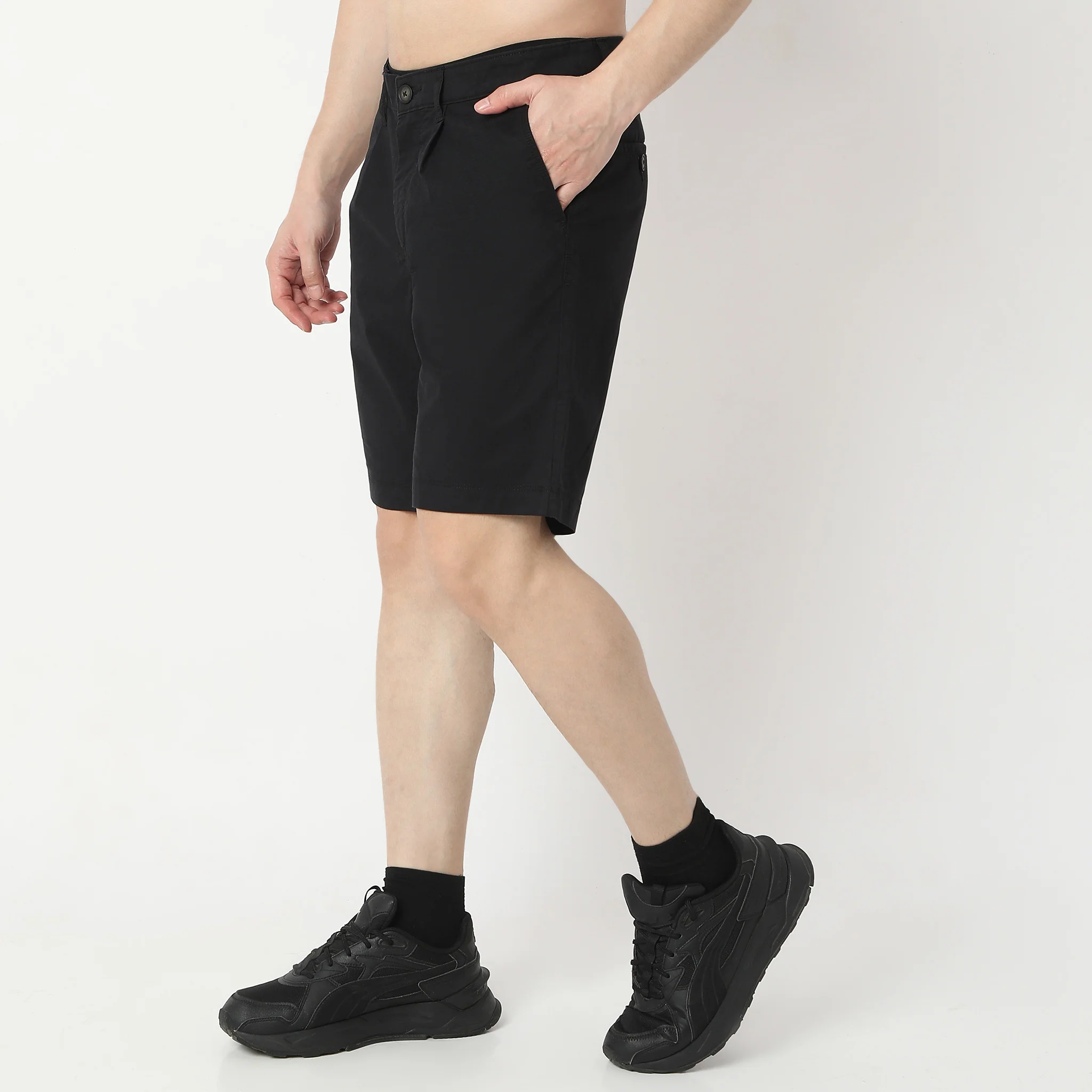 Varsity Activeᵉˣ Shorts - Cotton Chino With E-fast® Stretch - Knee Length With Active Waist - Image 20