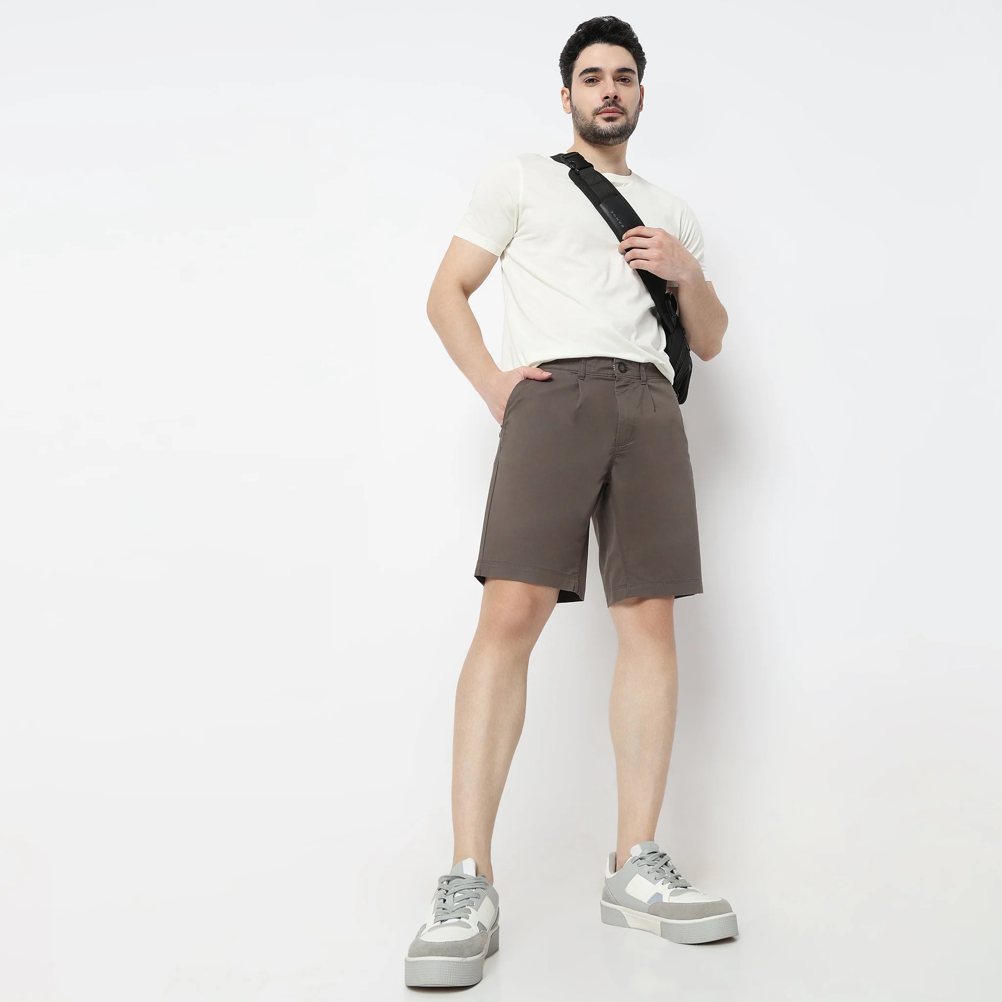 Varsity Activeᵉˣ Shorts - Cotton Chino With E-fast® Stretch - Knee Length With Active Waist - Image 21