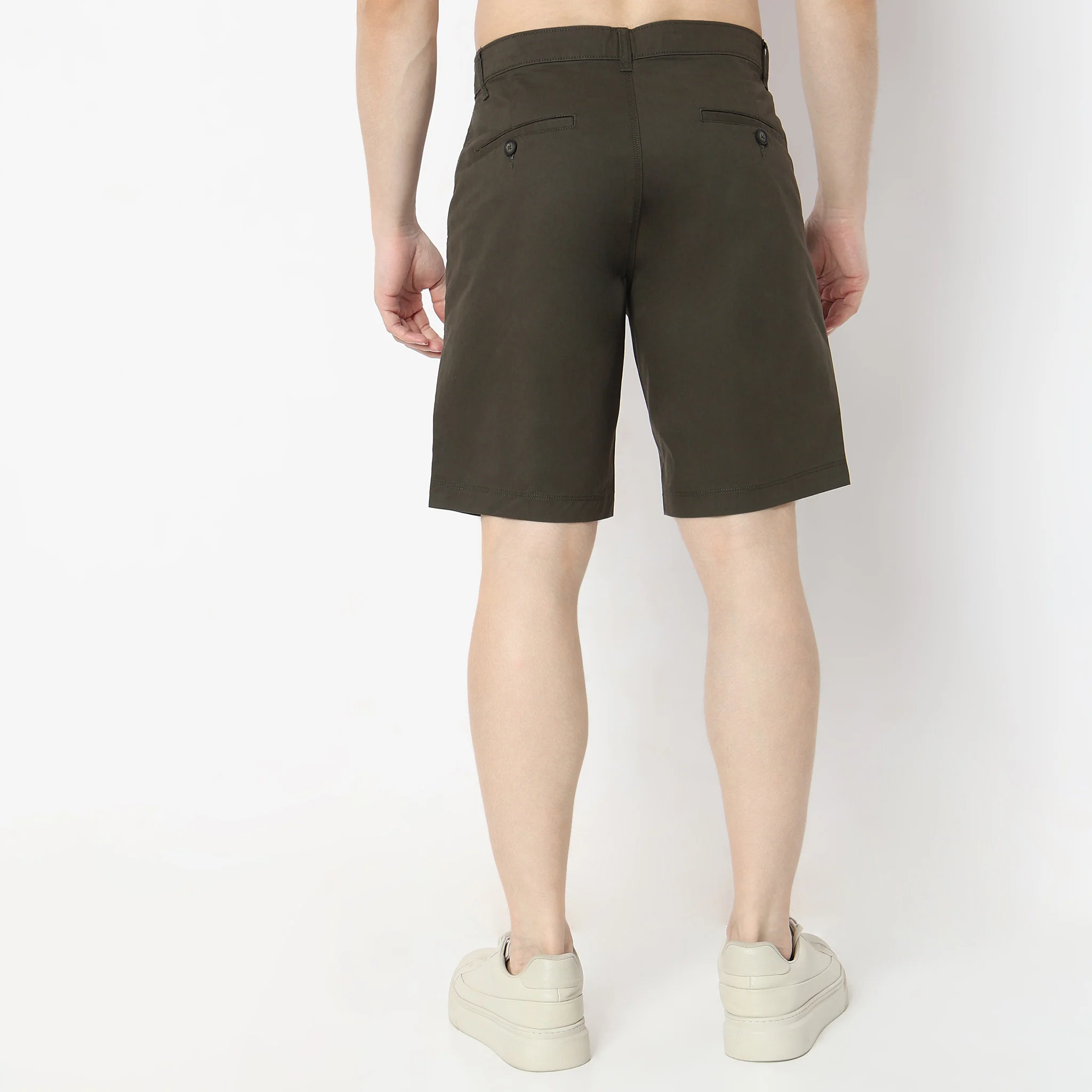 Varsity Activeᵉˣ Shorts - Cotton Chino With E-fast® Stretch - Knee Length With Active Waist - Image 28