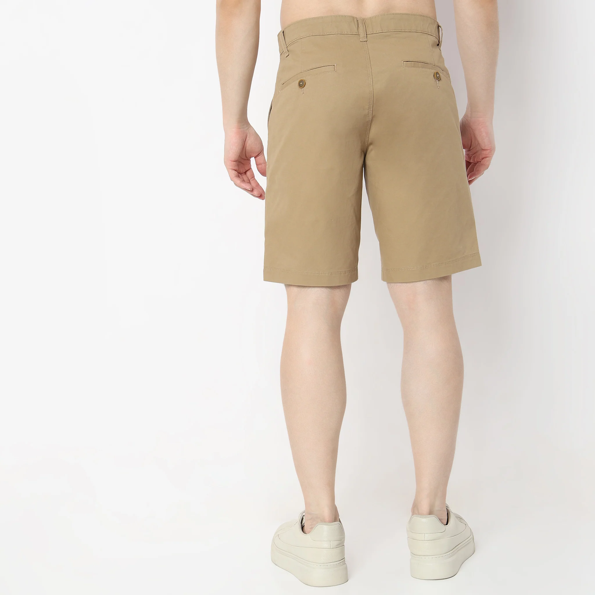 Varsity Activeᵉˣ Shorts - Cotton Chino With E-fast® Stretch - Knee Length With Active Waist - Image 33