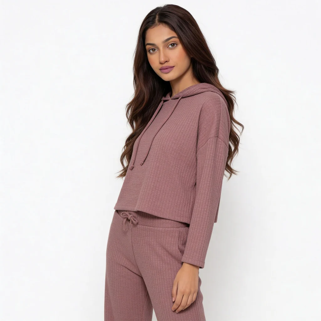 Solid Lounge Sweatshirt - Image 10
