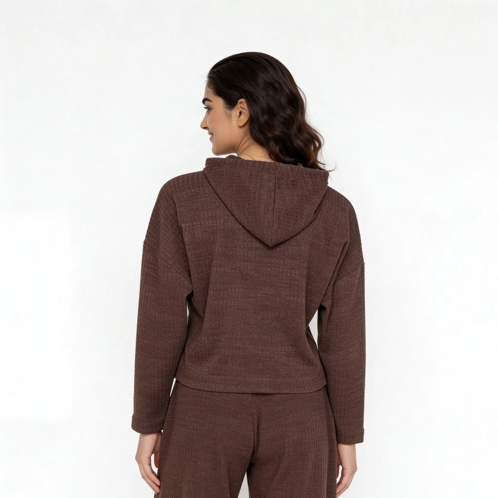 Solid Lounge Sweatshirt - Image 3