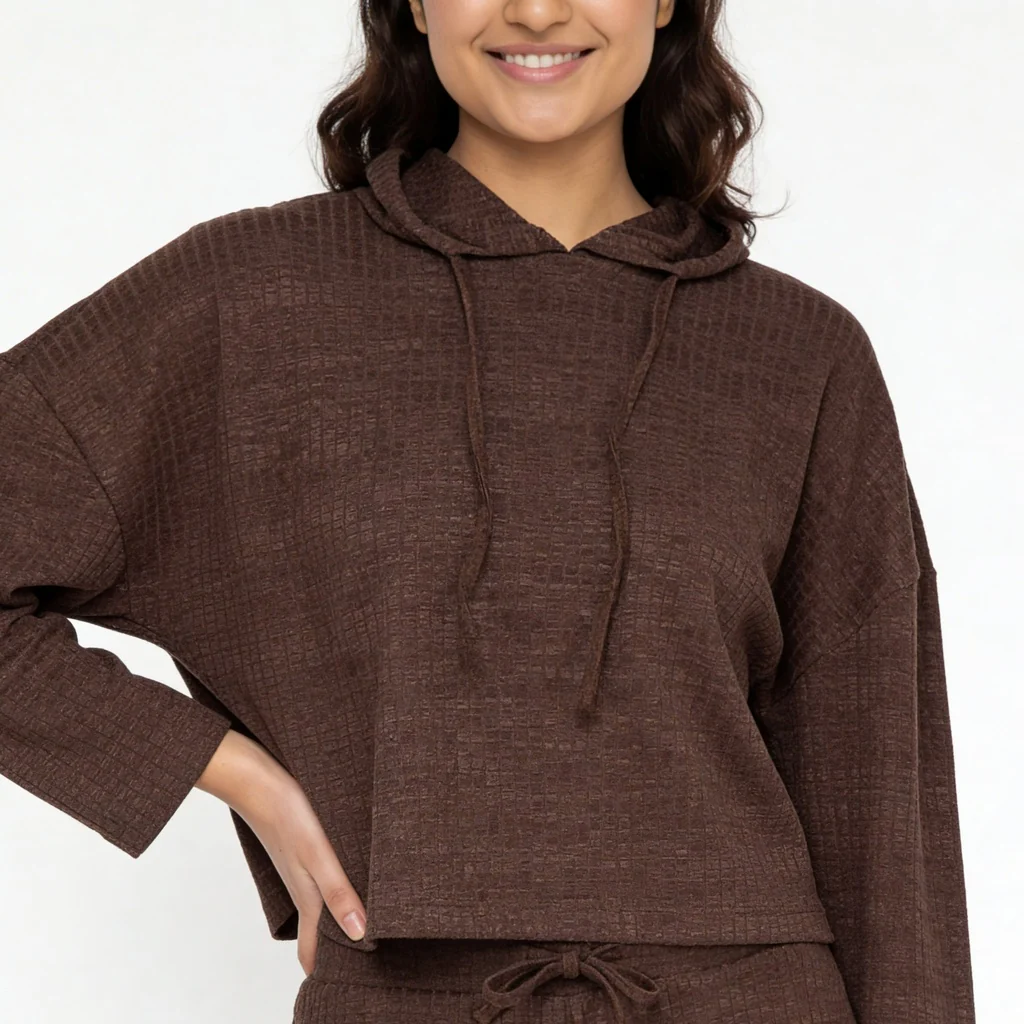 Solid Lounge Sweatshirt - Image 4