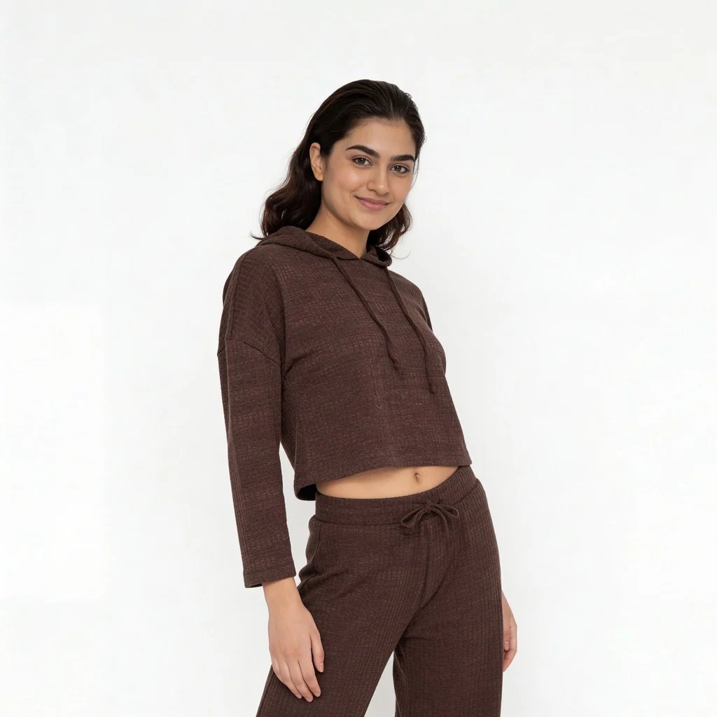 Solid Lounge Sweatshirt - Image 5