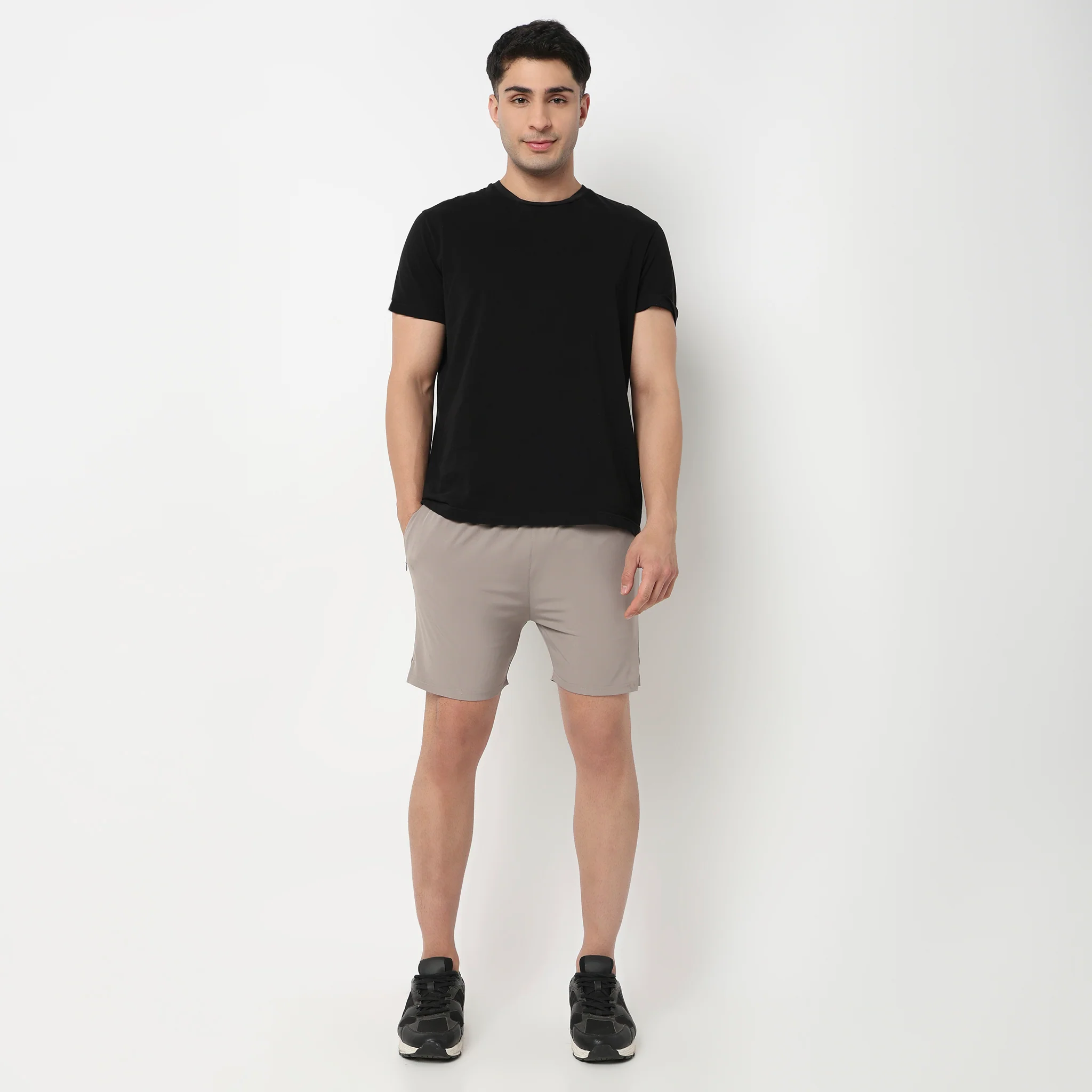 Air Dry Solid Running Shorts - Image 6