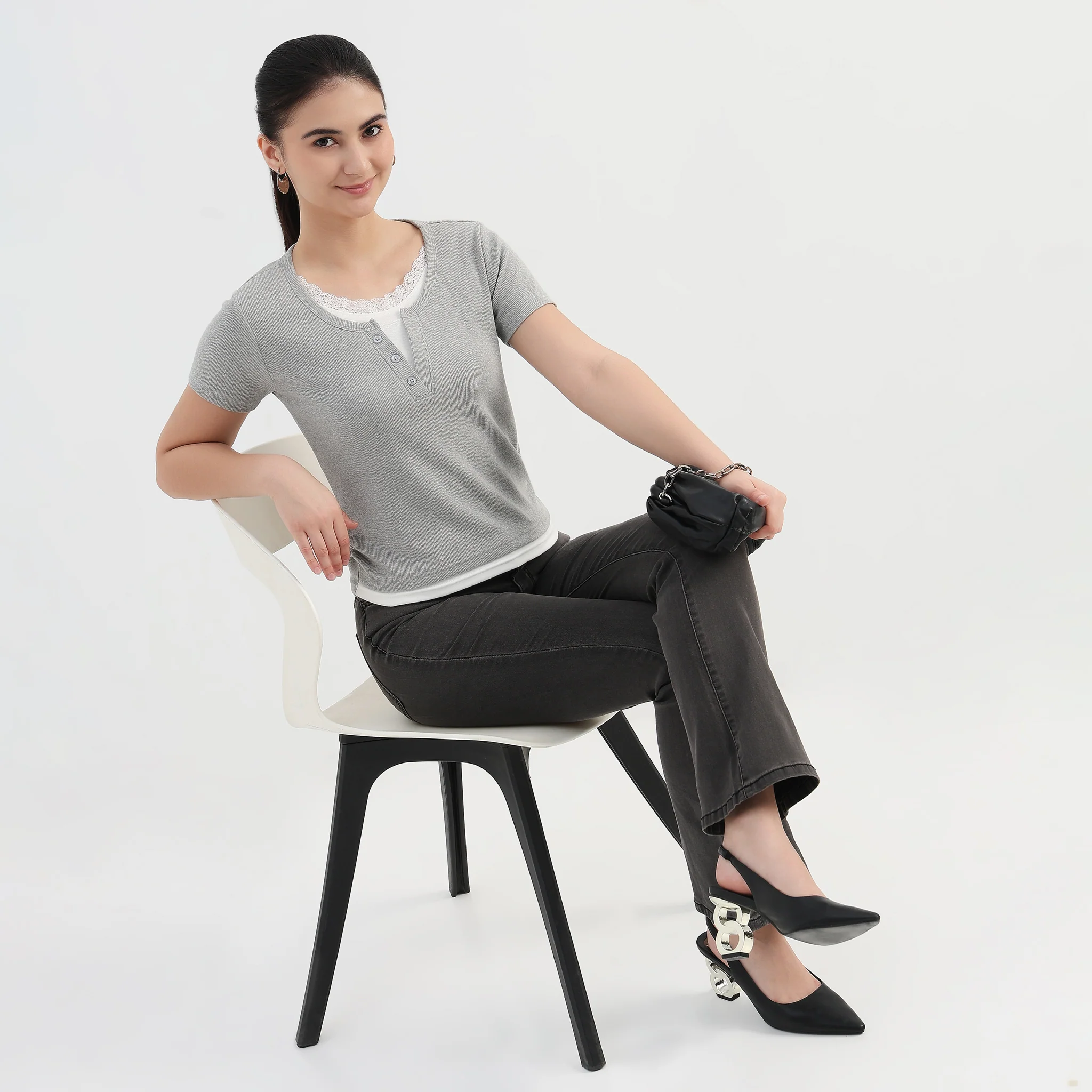 Solid Slim Fit T-Shirt