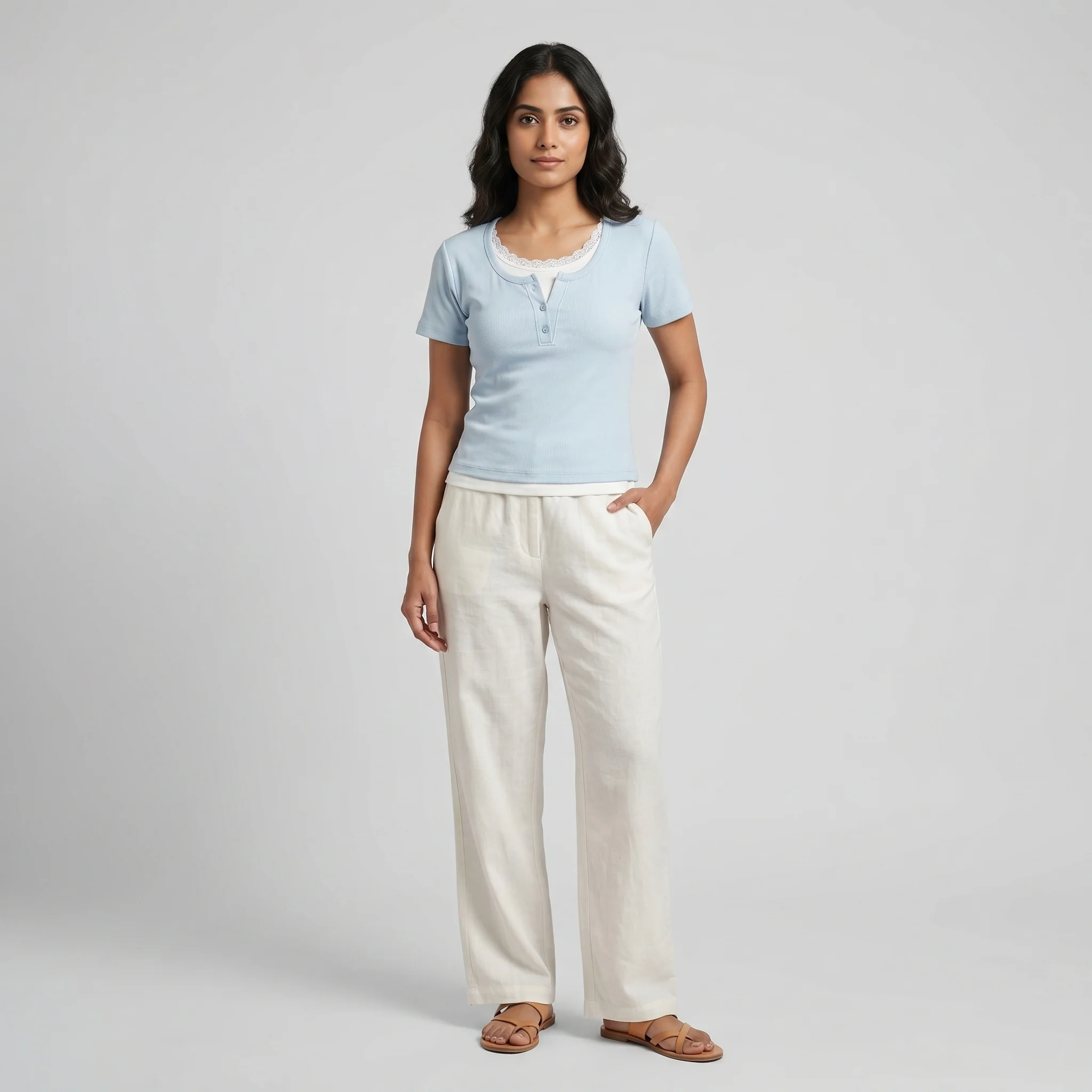 Solid Slim Fit T-Shirt - Image 6