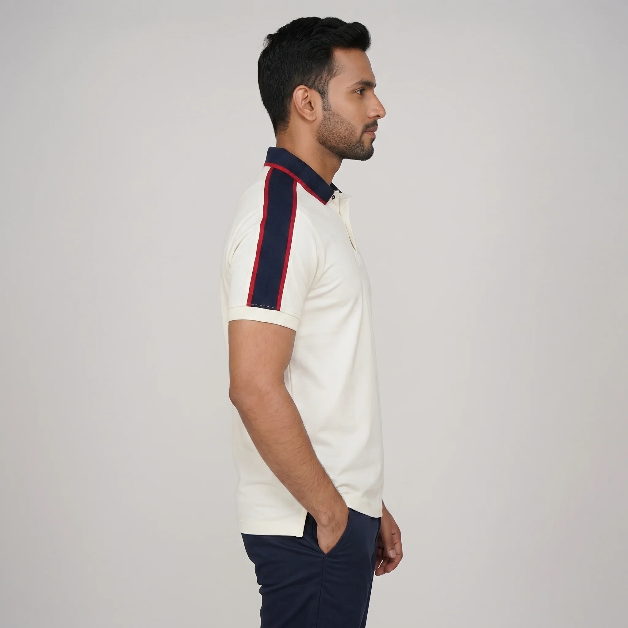 Solid Urban Polo T-Shirt - Image 2