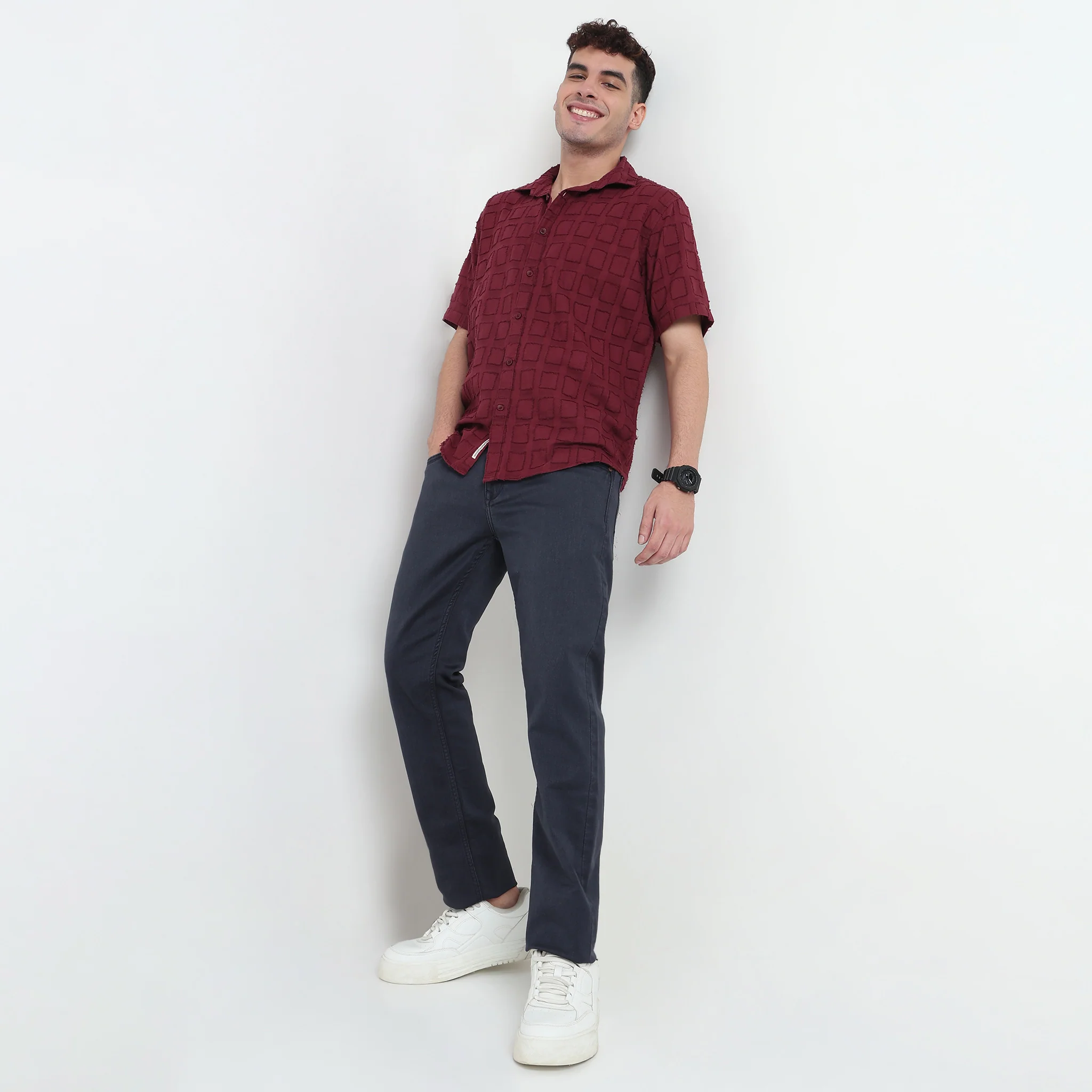 Classic Wash Straight Fit Jeans