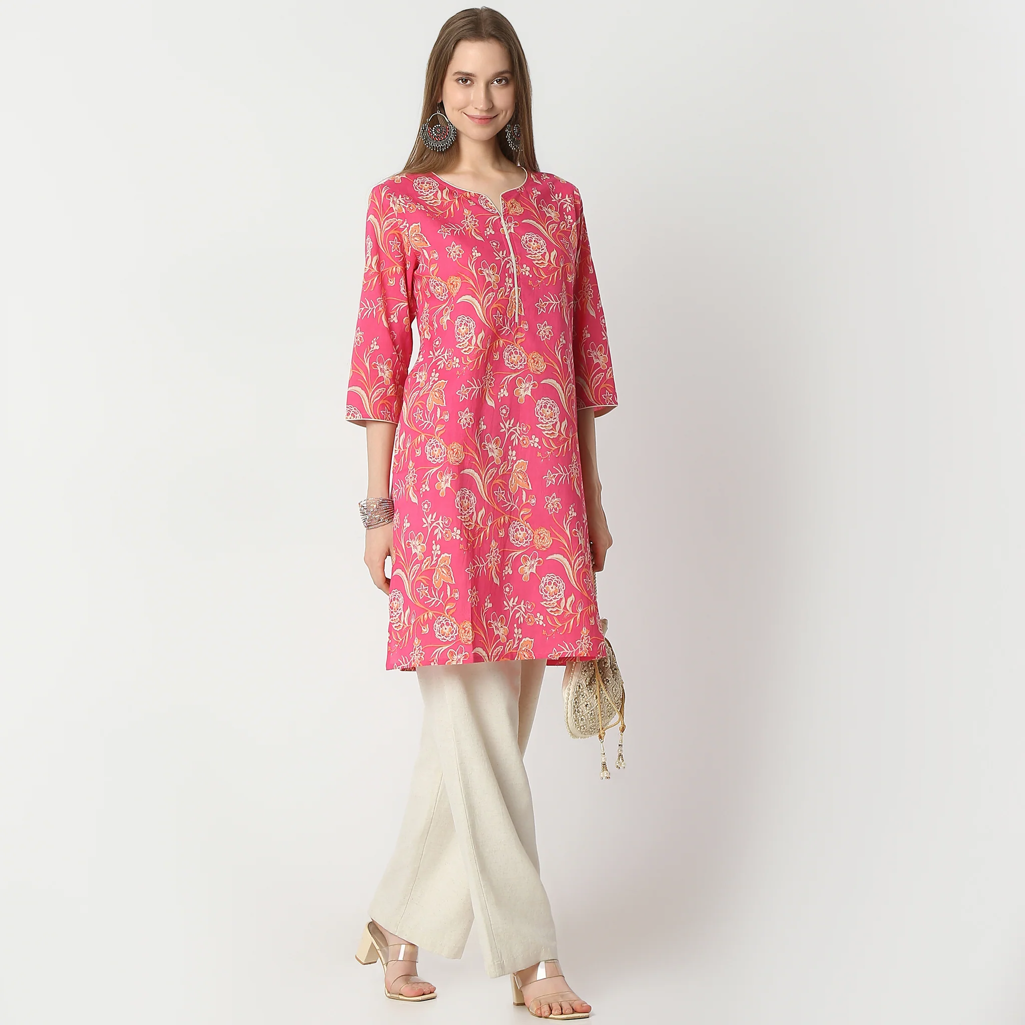 Floral Straight Kurta