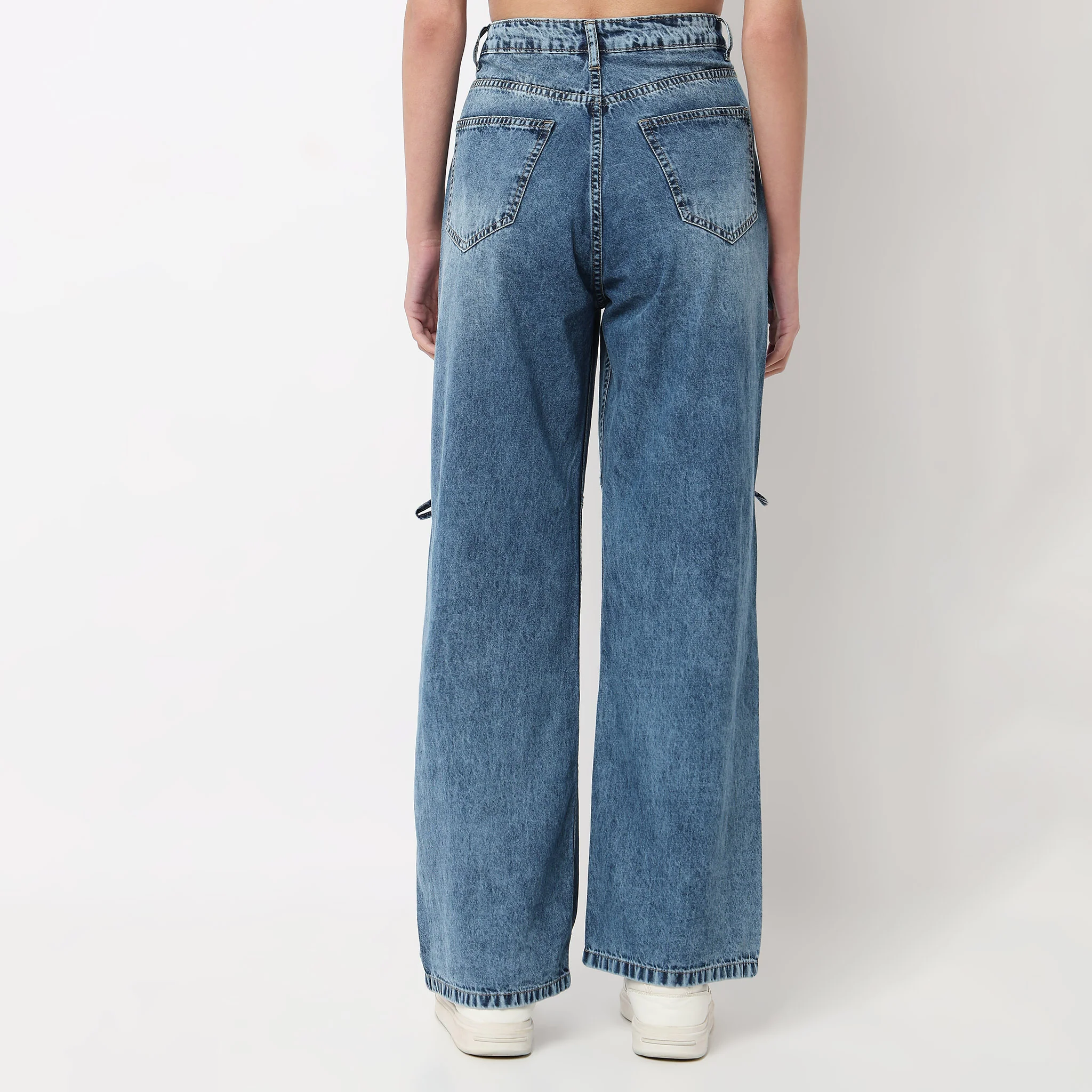 Street Look Straight Jeans - Image 3