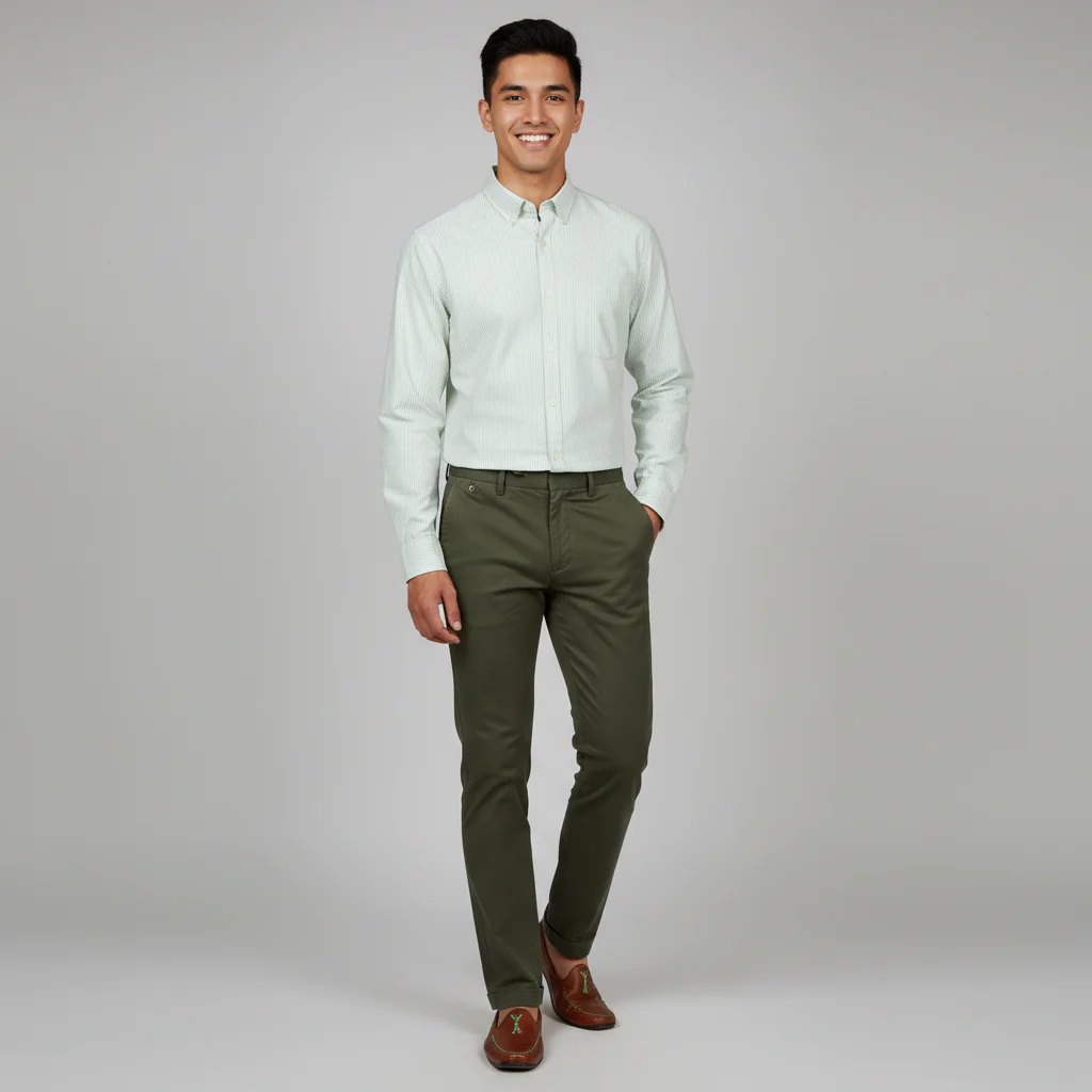 Cotton Striped All Day Shirt - Image 19
