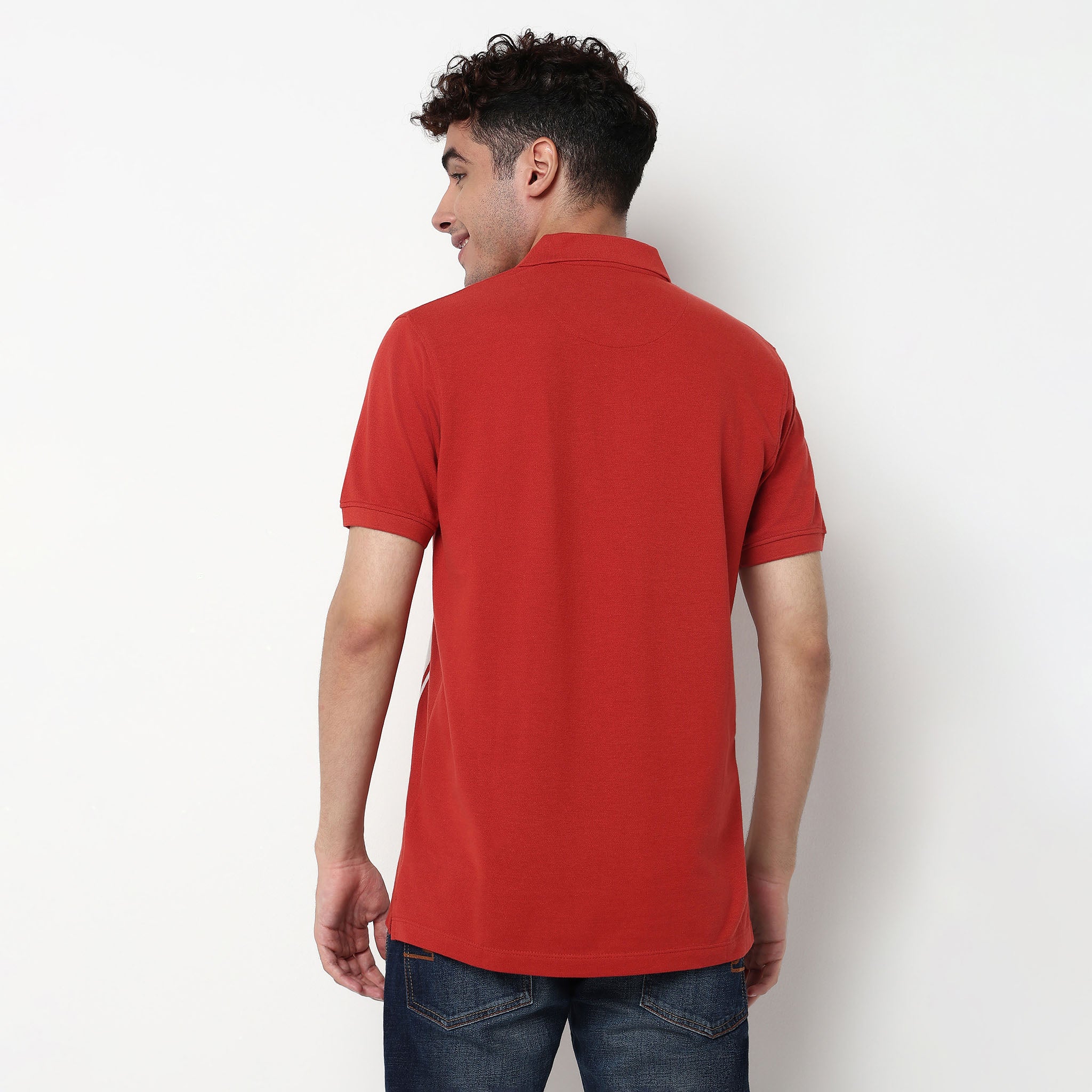 Striped University Polo T-Shirt - Image 3
