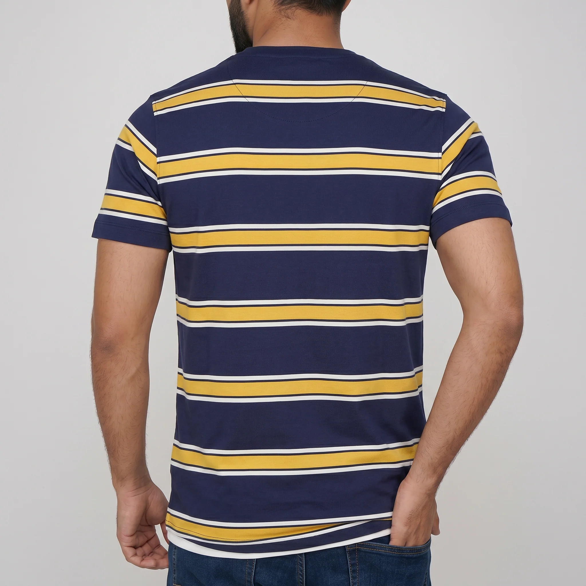 Striped Crew Neck Graphitee - Image 3