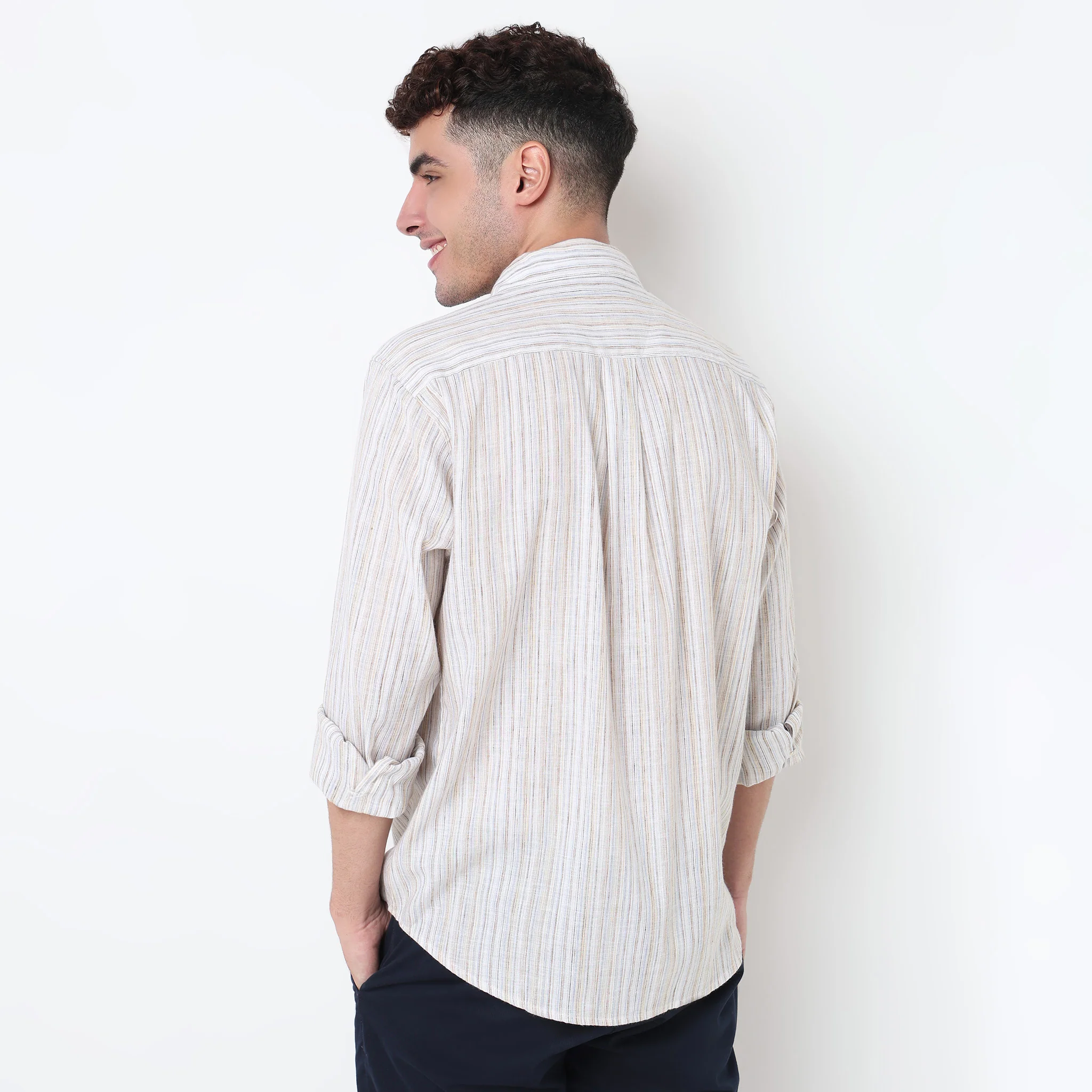 Striped Cuban Retreat Shirt - Image 3