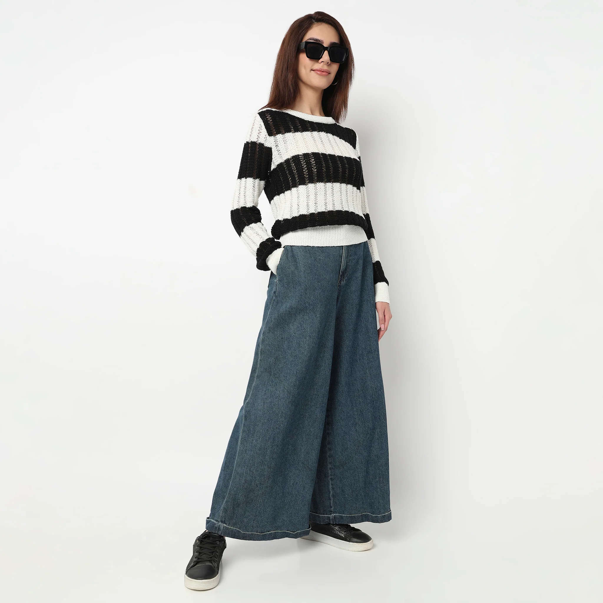 Striped Flatknit Top - Image 4