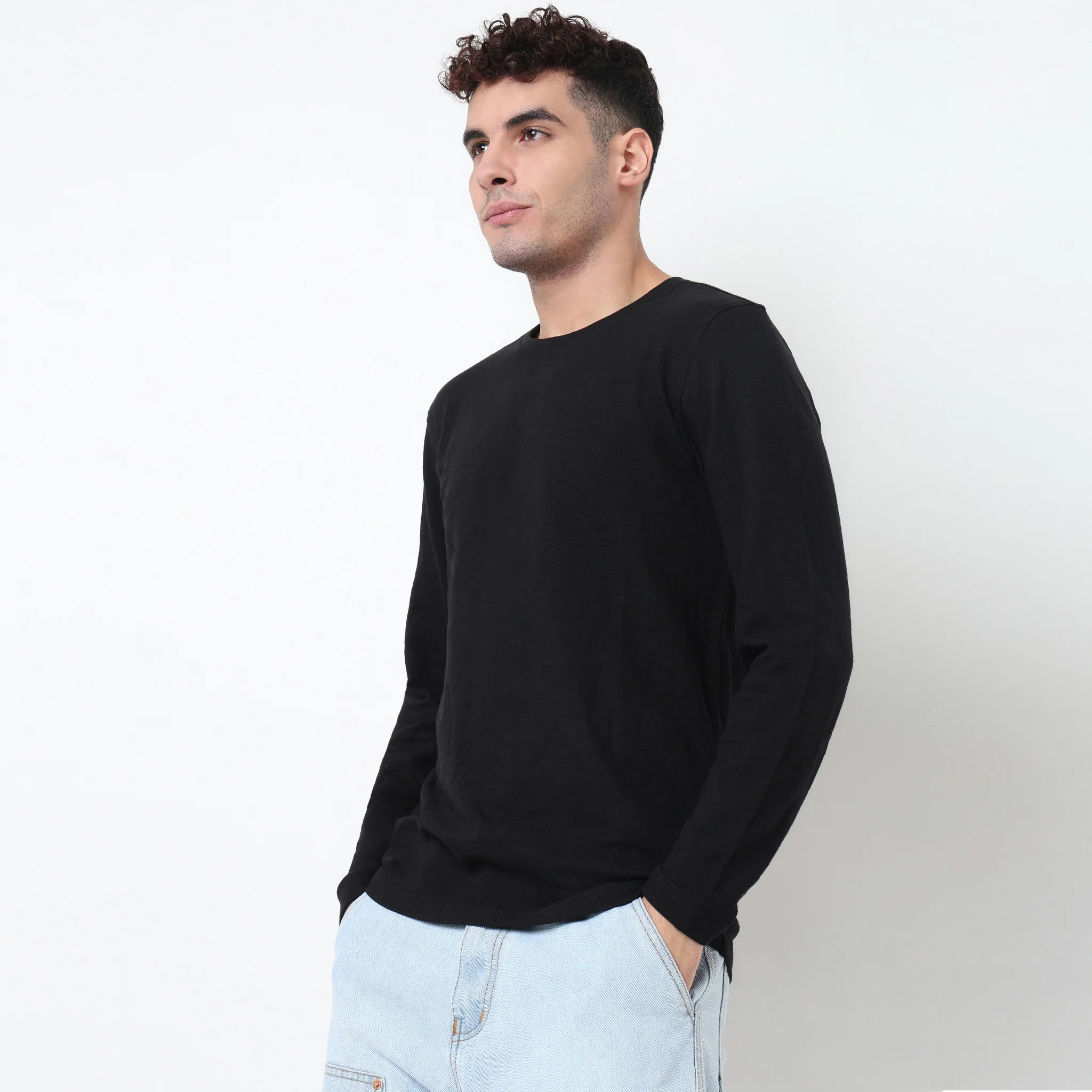 Structured Cotton Cruiser Tee - Image 10