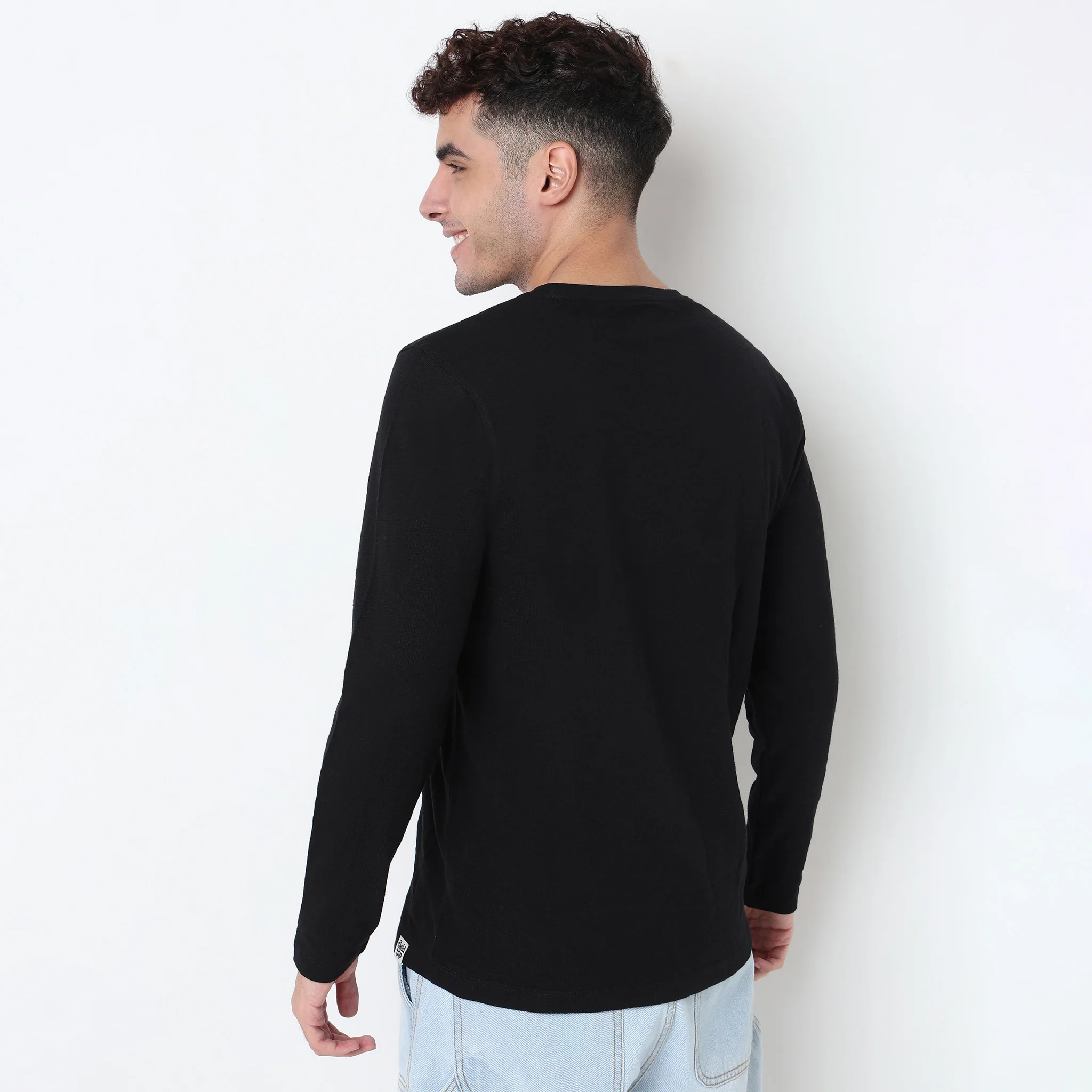 Structured Cotton Cruiser Tee - Image 8