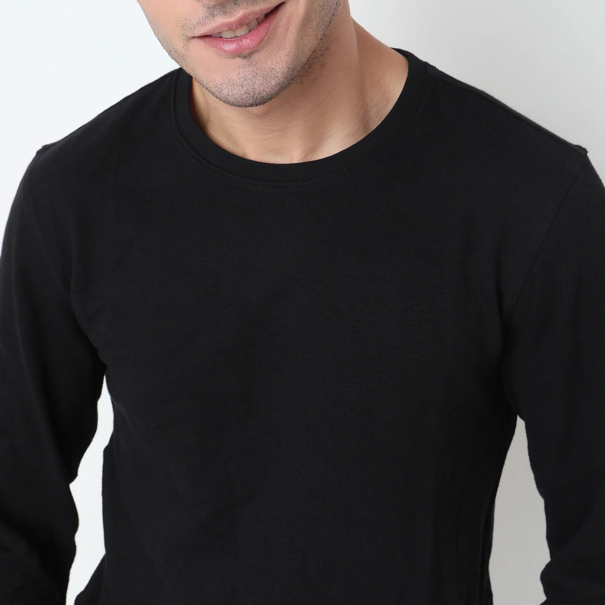 Structured Cotton Cruiser Tee - Image 9