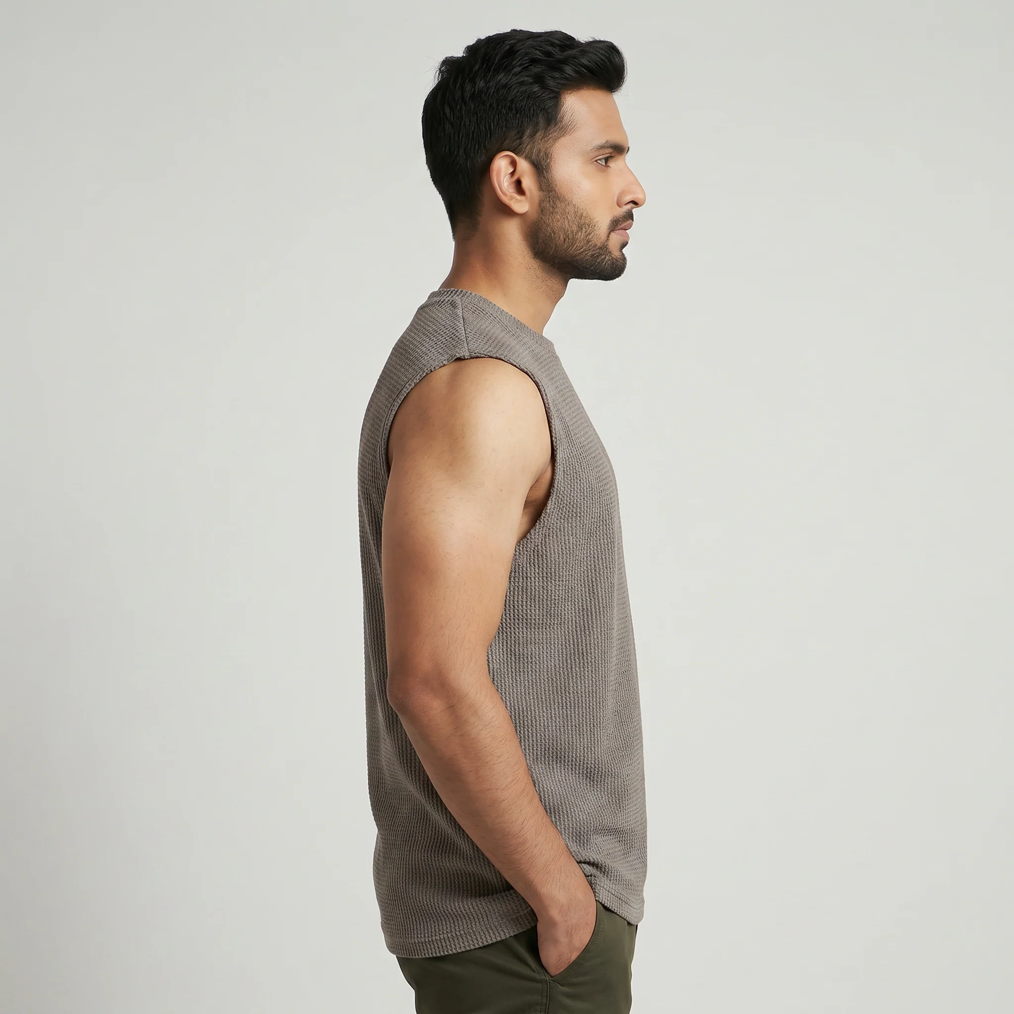 Structured Crew Neck Oversize T-Shirt - Image 2