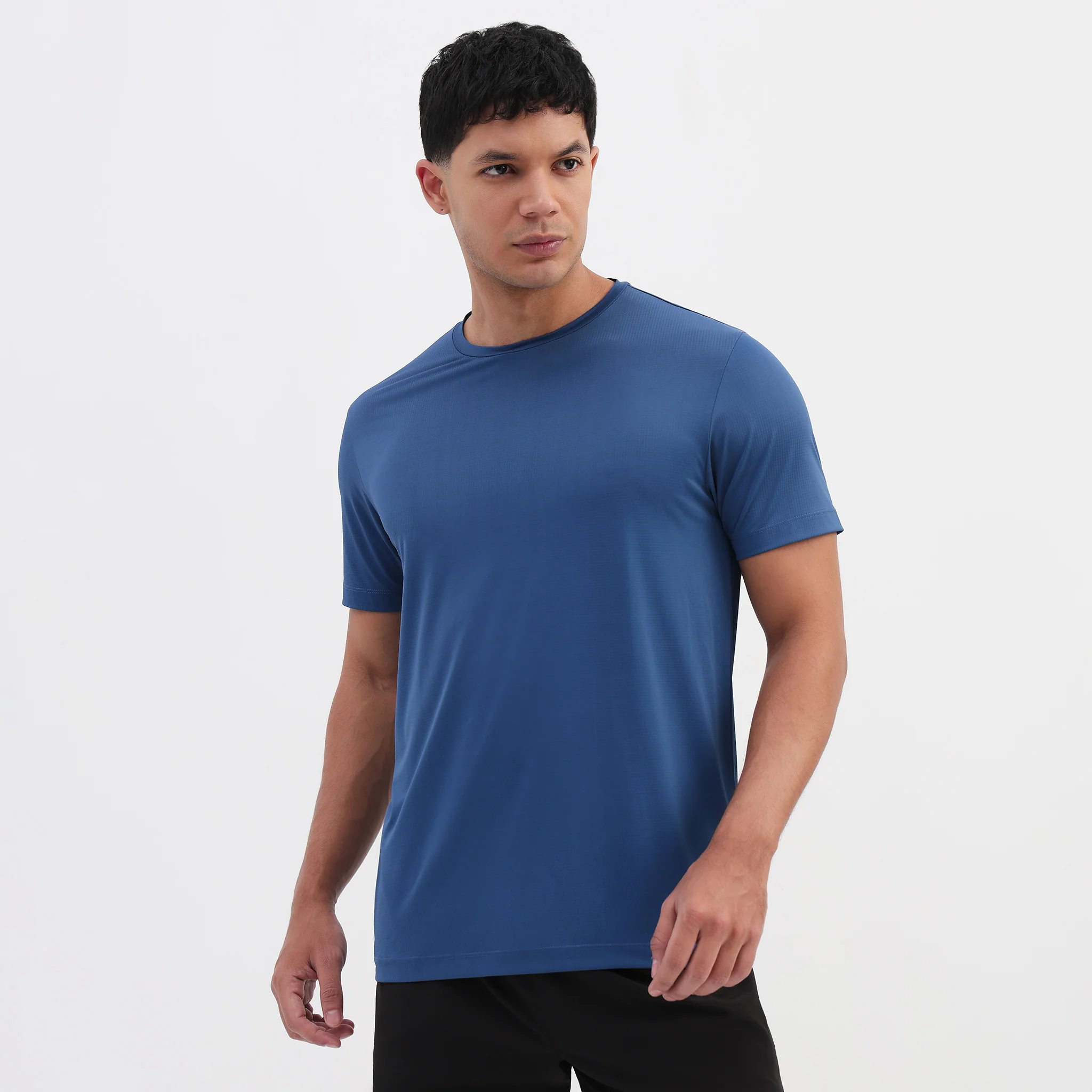 Structured Crew Neck T-Shirt - Image 24