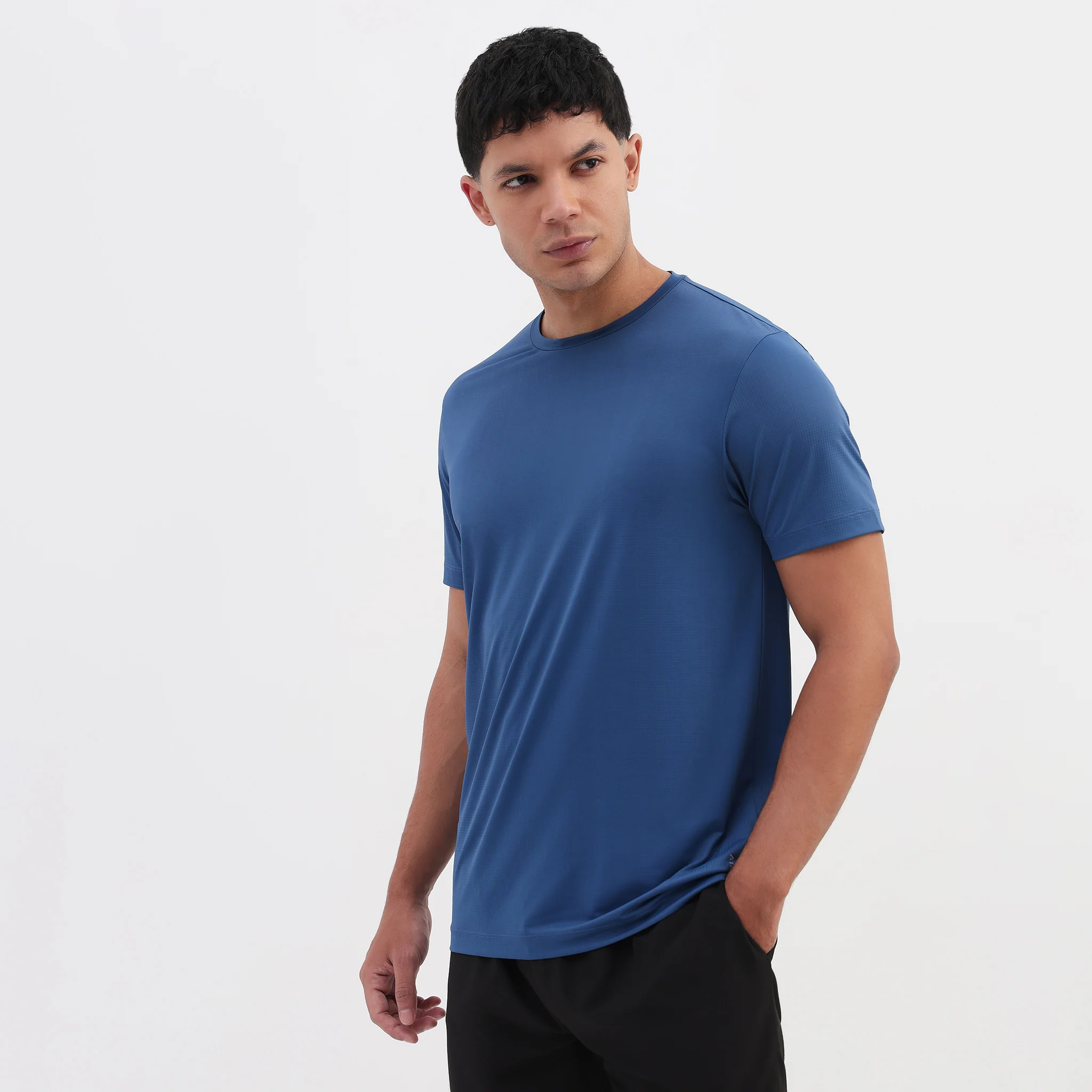 Structured Crew Neck T-Shirt - Image 28
