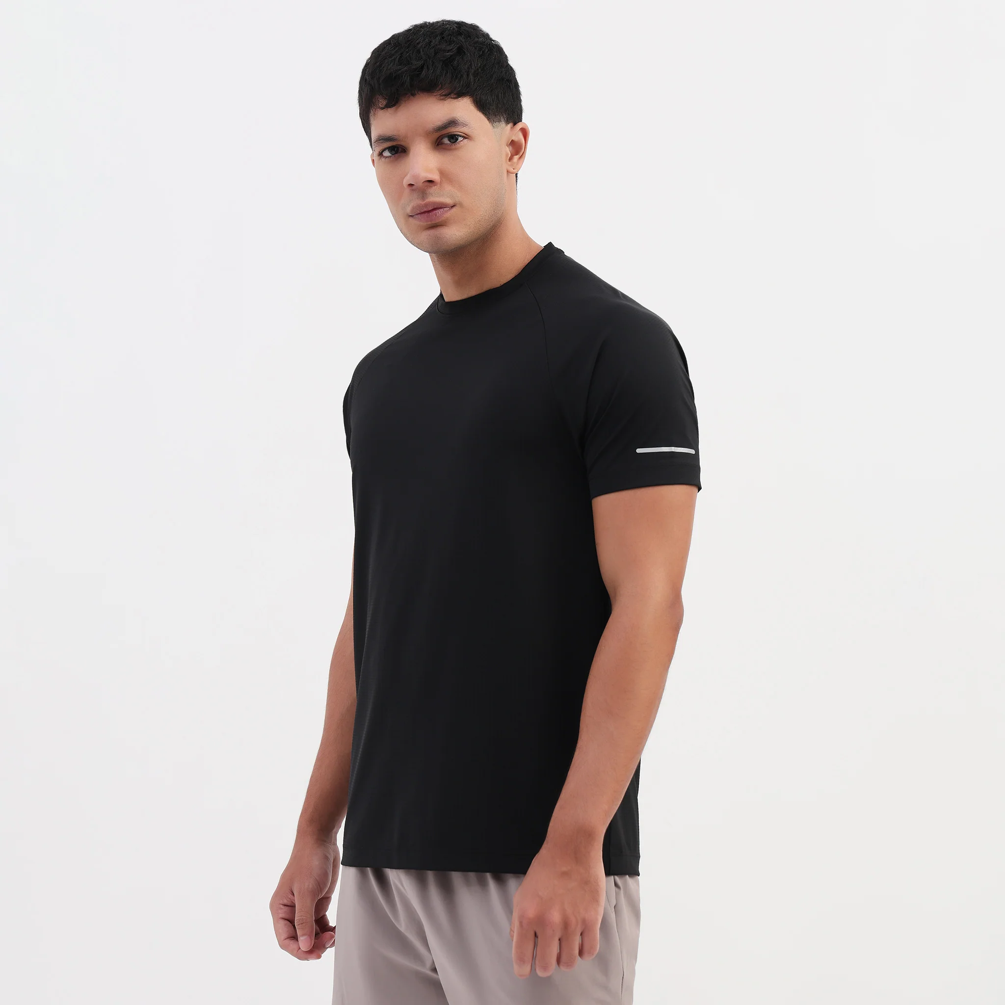 Structured Crew Neck T-Shirt - Image 19
