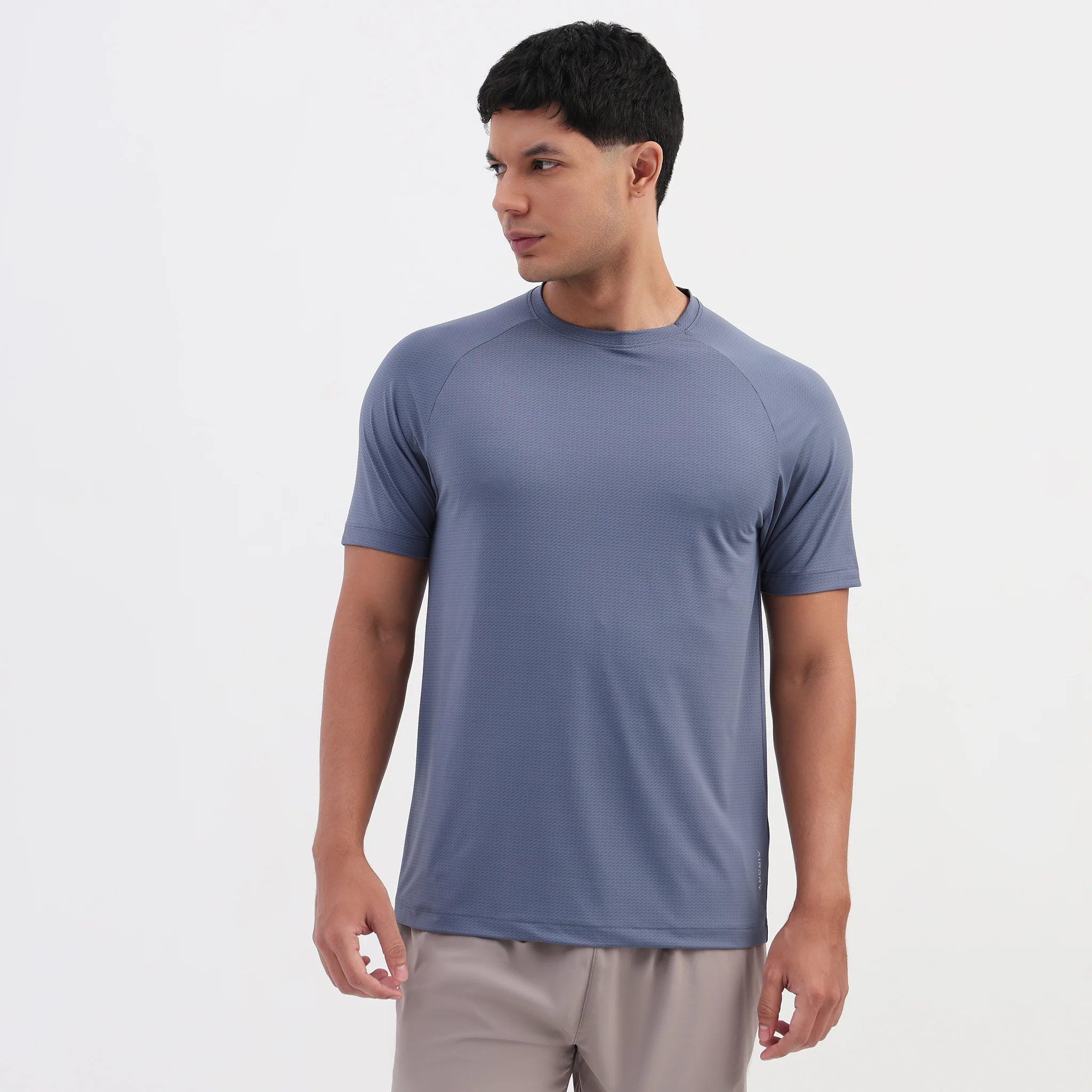 Structured Crew Neck T-Shirt - Image 6