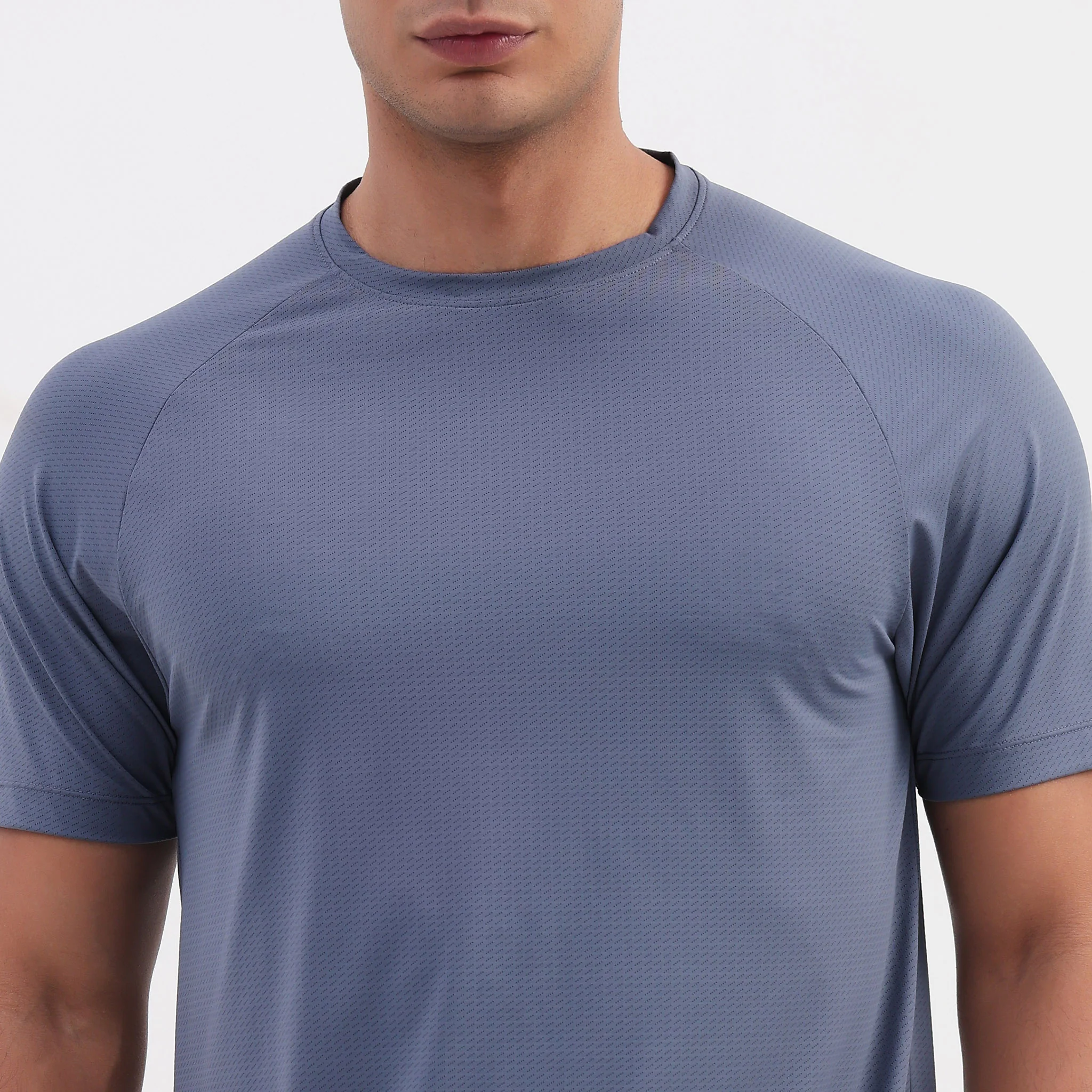 Structured Crew Neck T-Shirt - Image 8