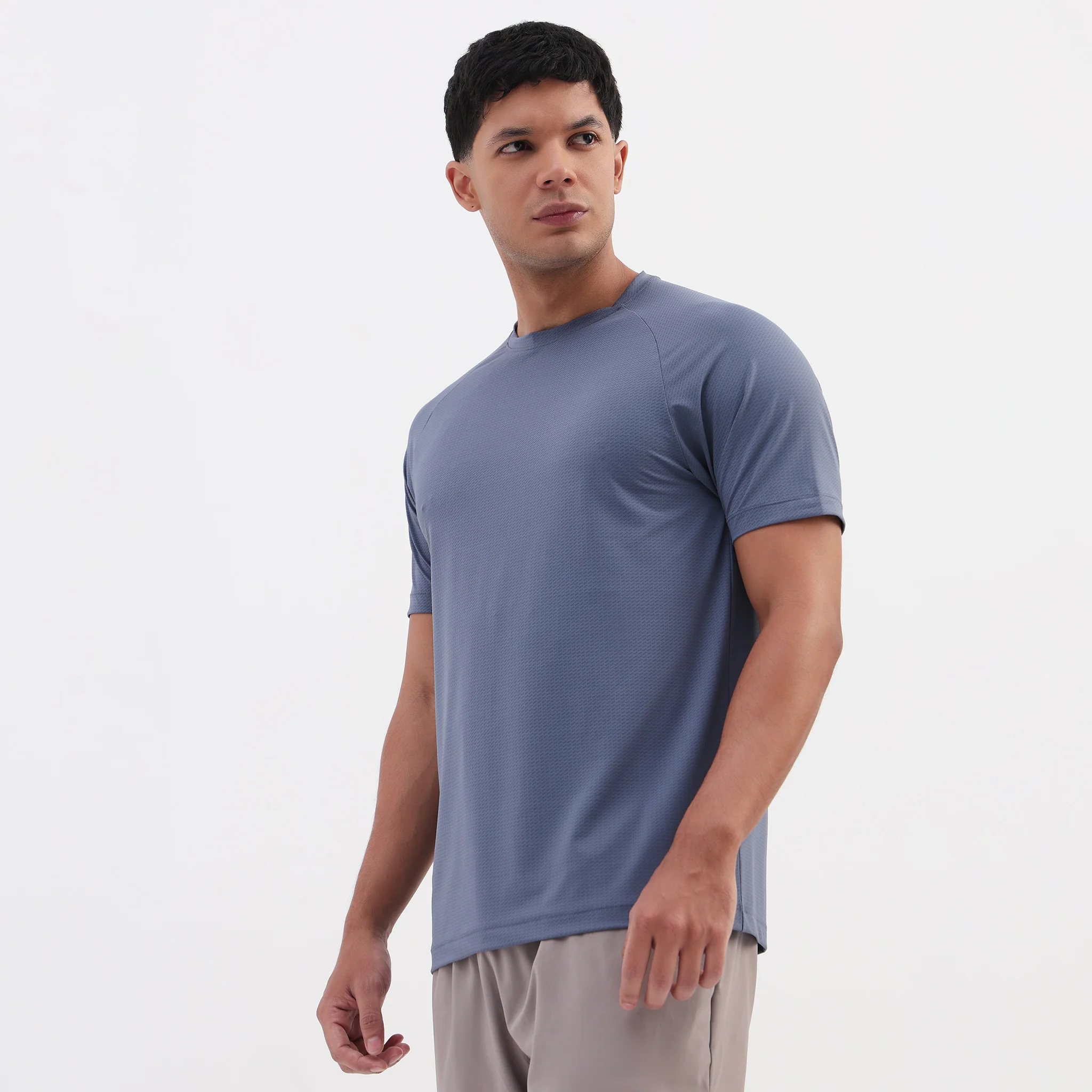 Structured Crew Neck T-Shirt - Image 9