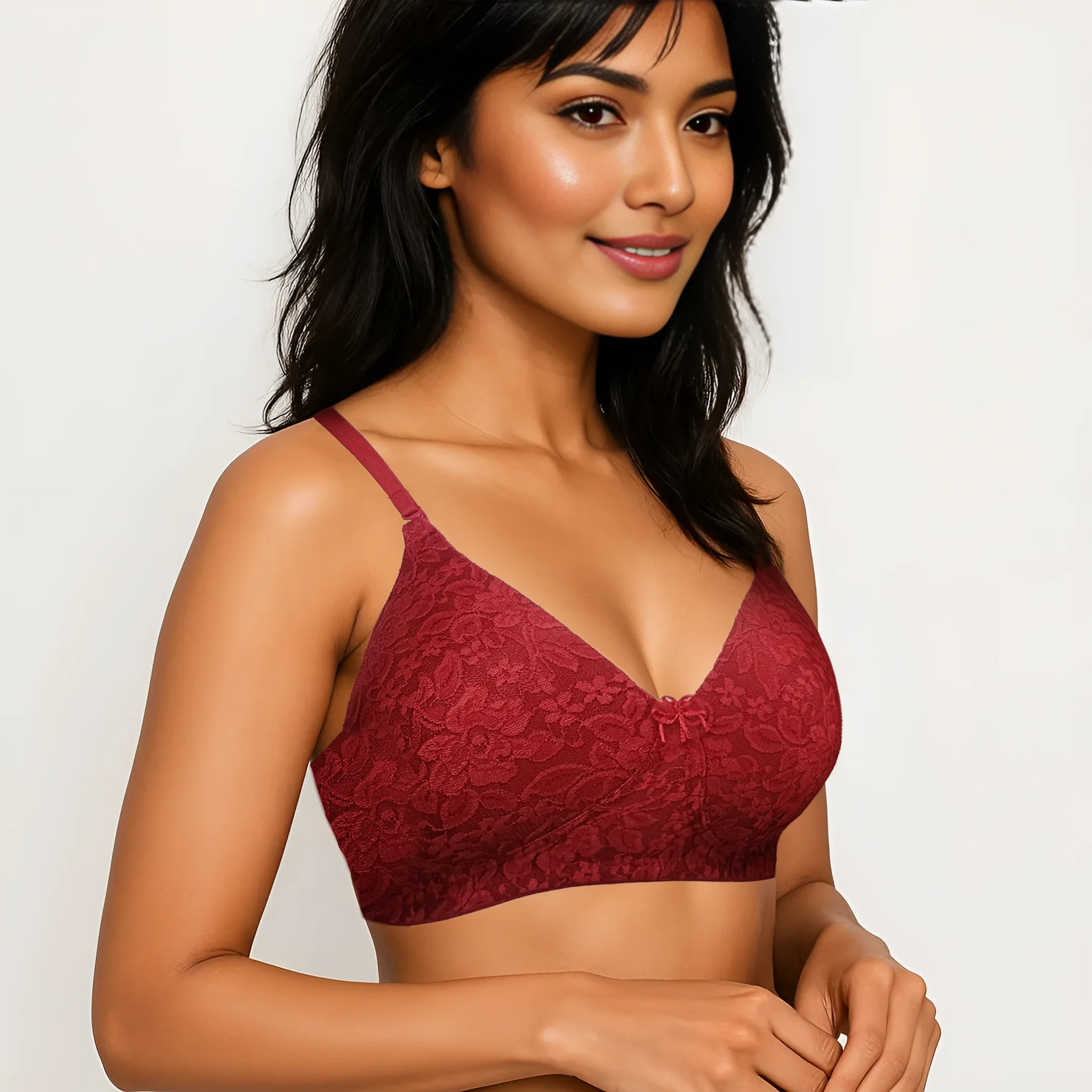 Full coverage Lace Bra - Image 5