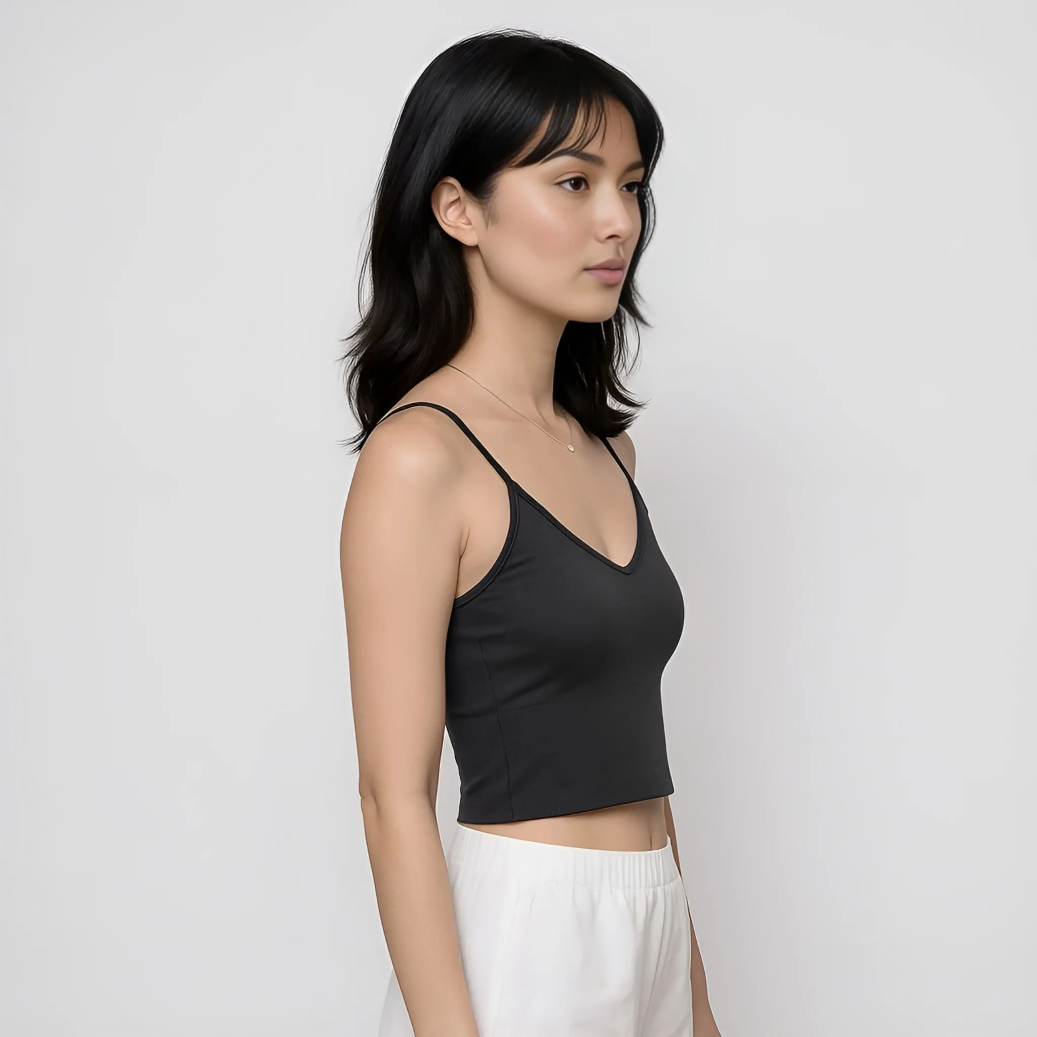Seamless Beginner Cami With Plunge Neckline - Image 8