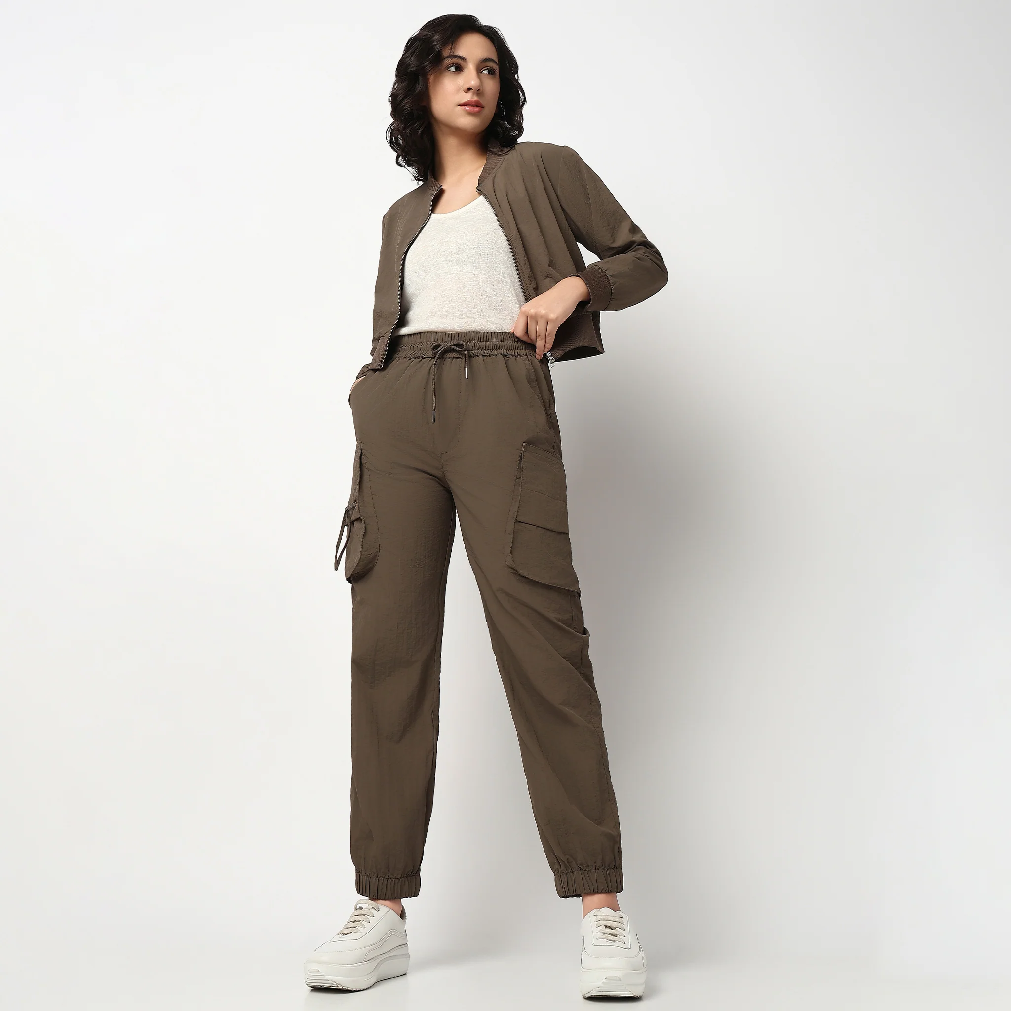 Solid Full Length Tech Joggers