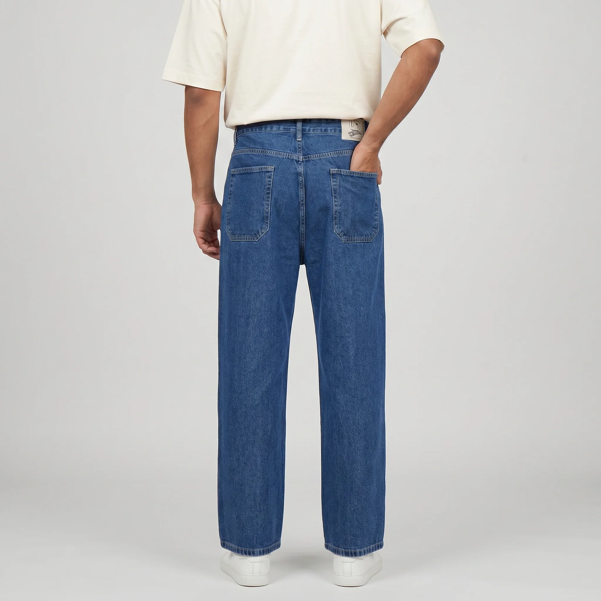 Tapered Fit Cropped Skaters Denim - Image 11