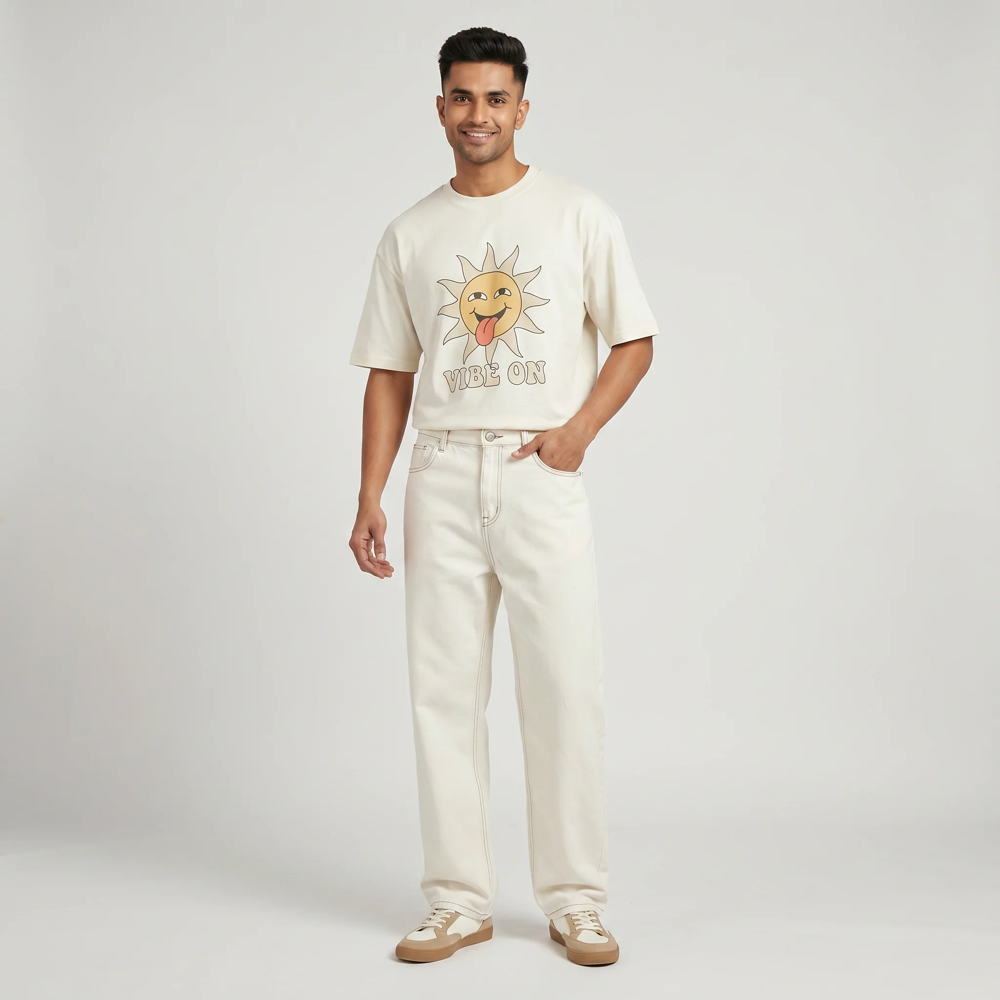 Tapered Fit Cropped Skaters Denim - Image 13