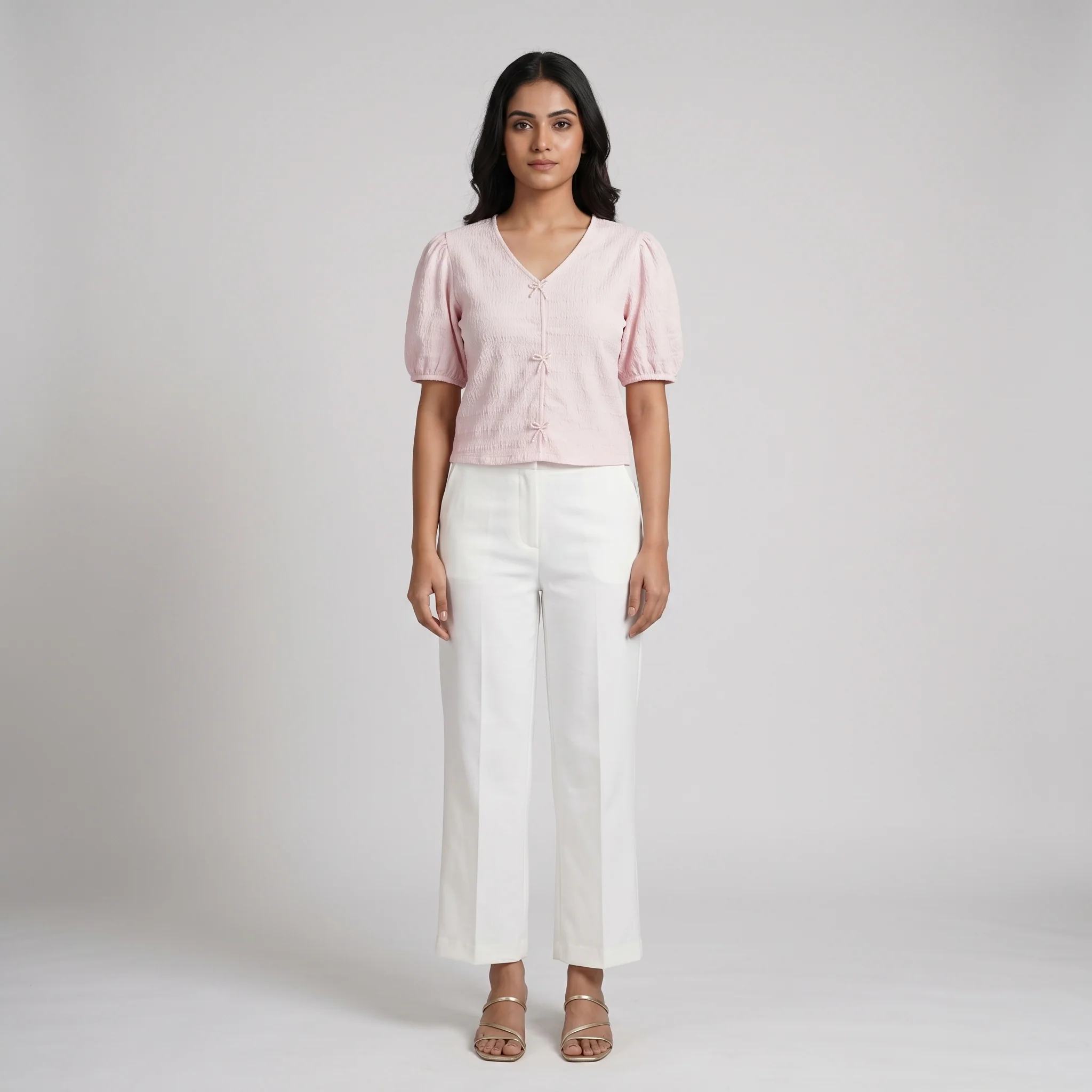 V-Neck Slim Fit Top - Image 5