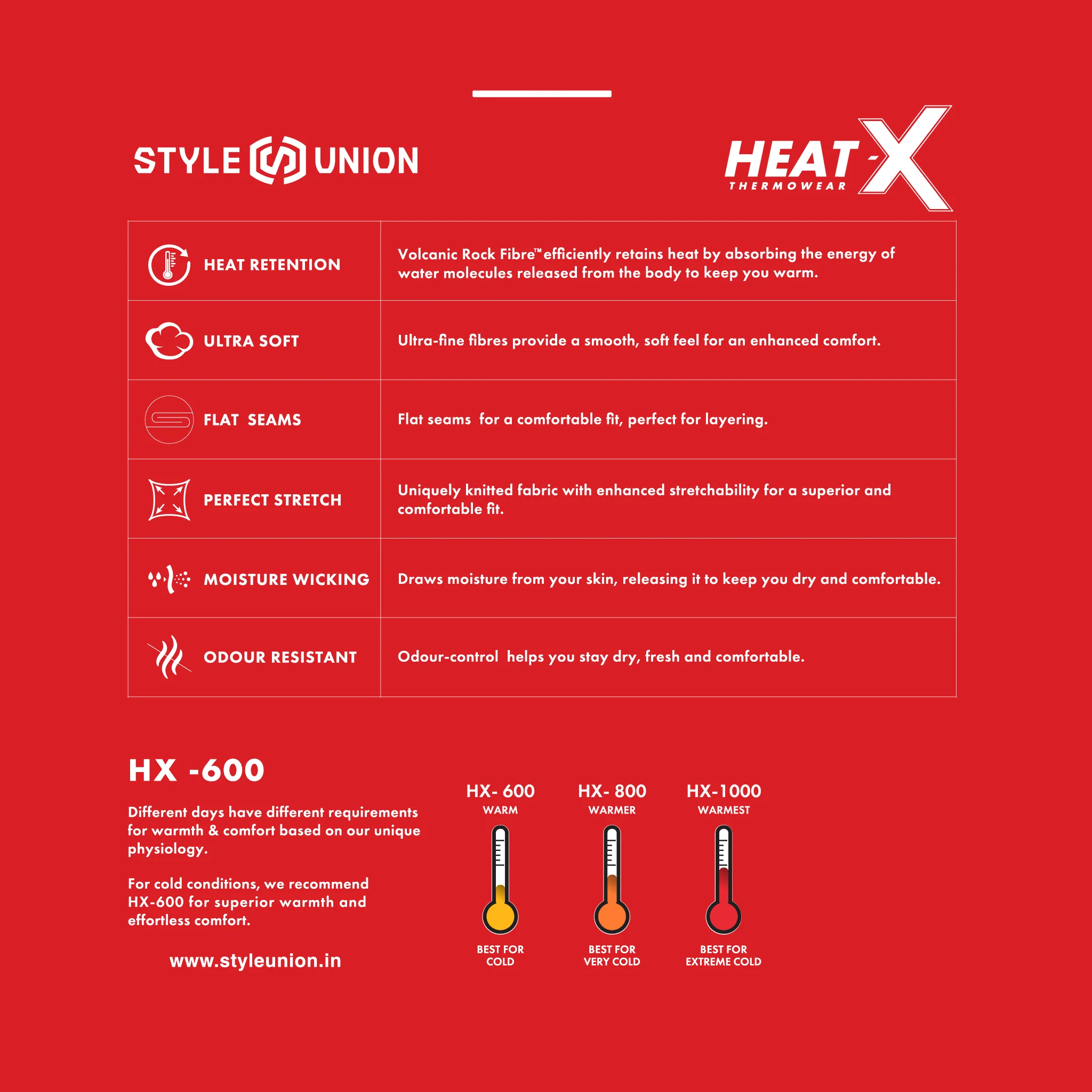 Heat-X HX-600 Half Sleeve Thermal Unisex T-Shirt – Warm and Best for Cold Conditions - Image 20