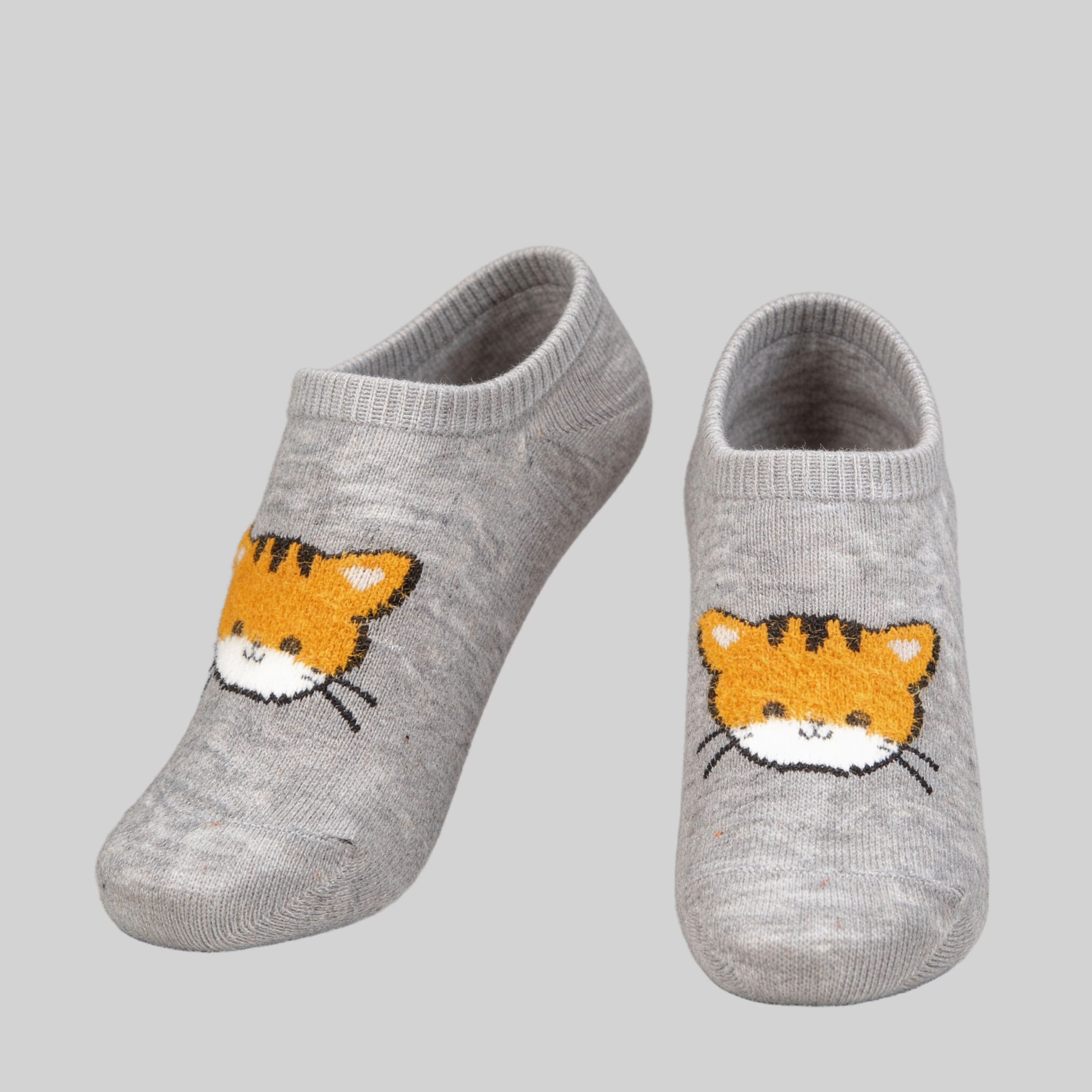 Women Cotton Animal Print Socks - Pack of 2 - Image 2