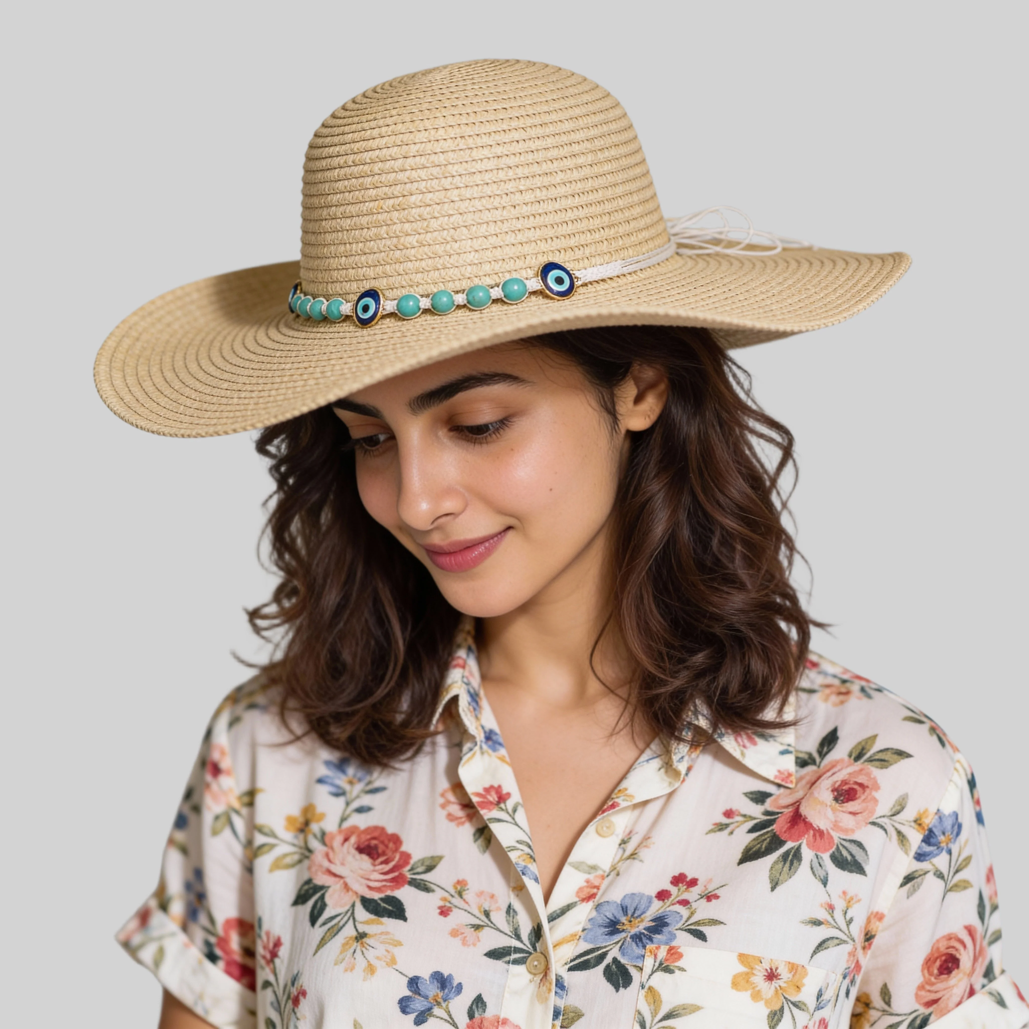 Women Jute Cap