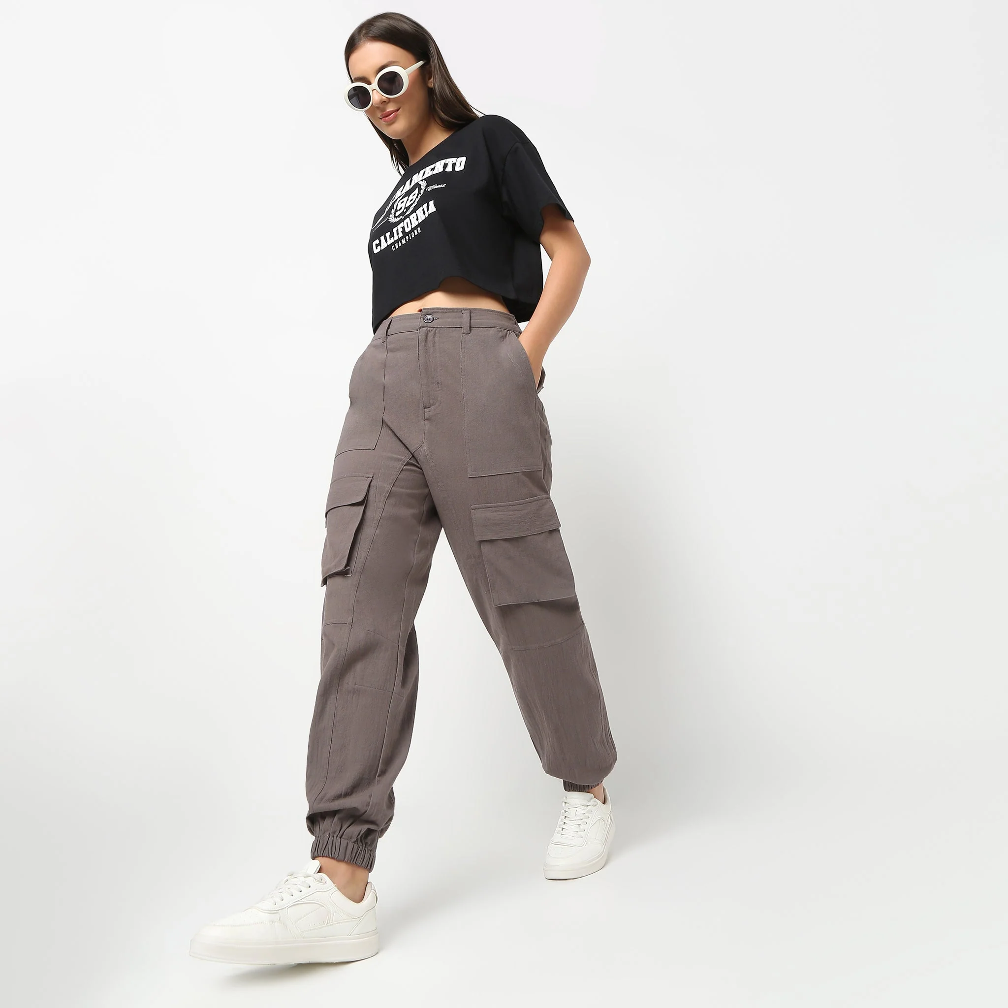 Betty Fashion Pants With Patch Pockets - Image 6