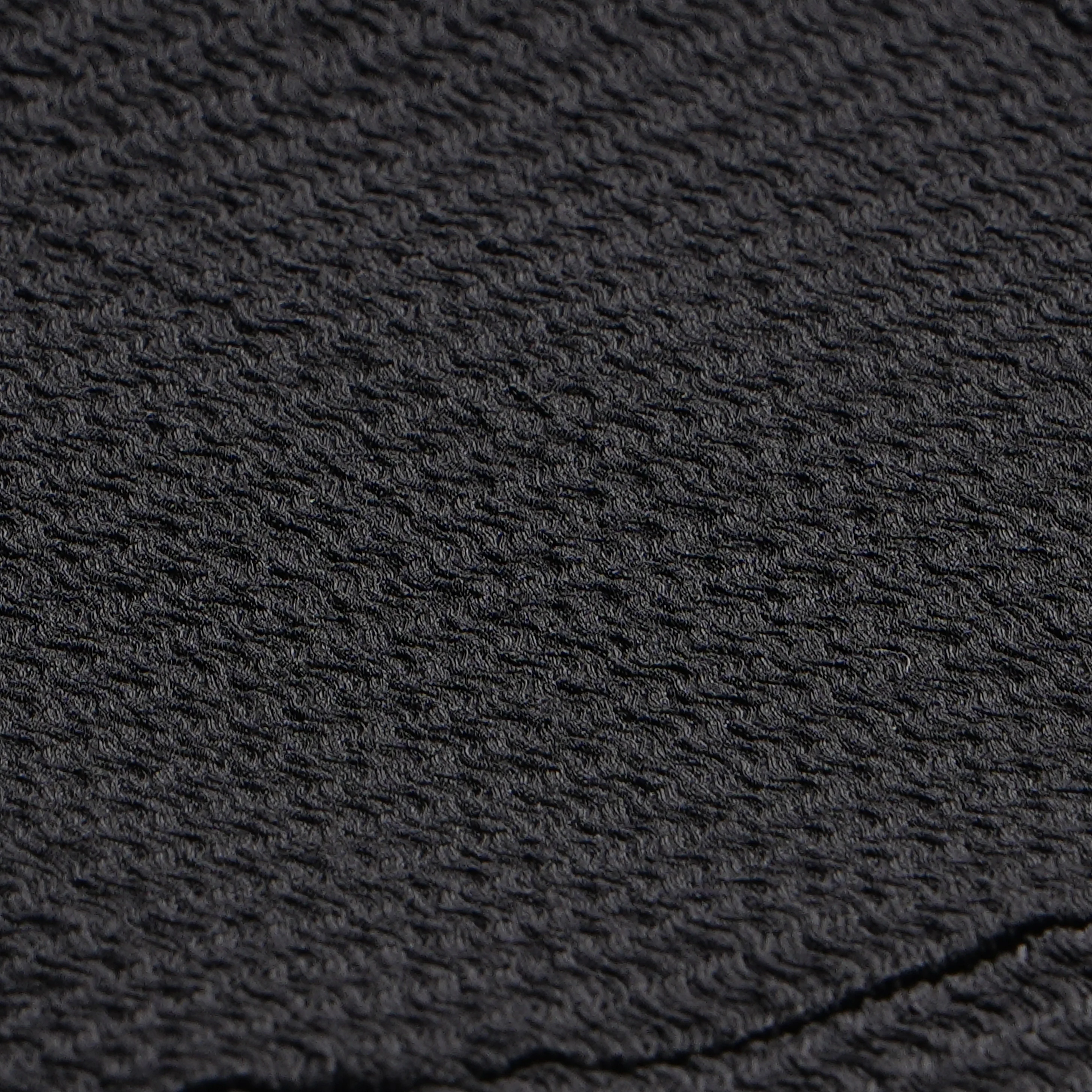 Woven Solid Puff Sleeve Dress - Image 4
