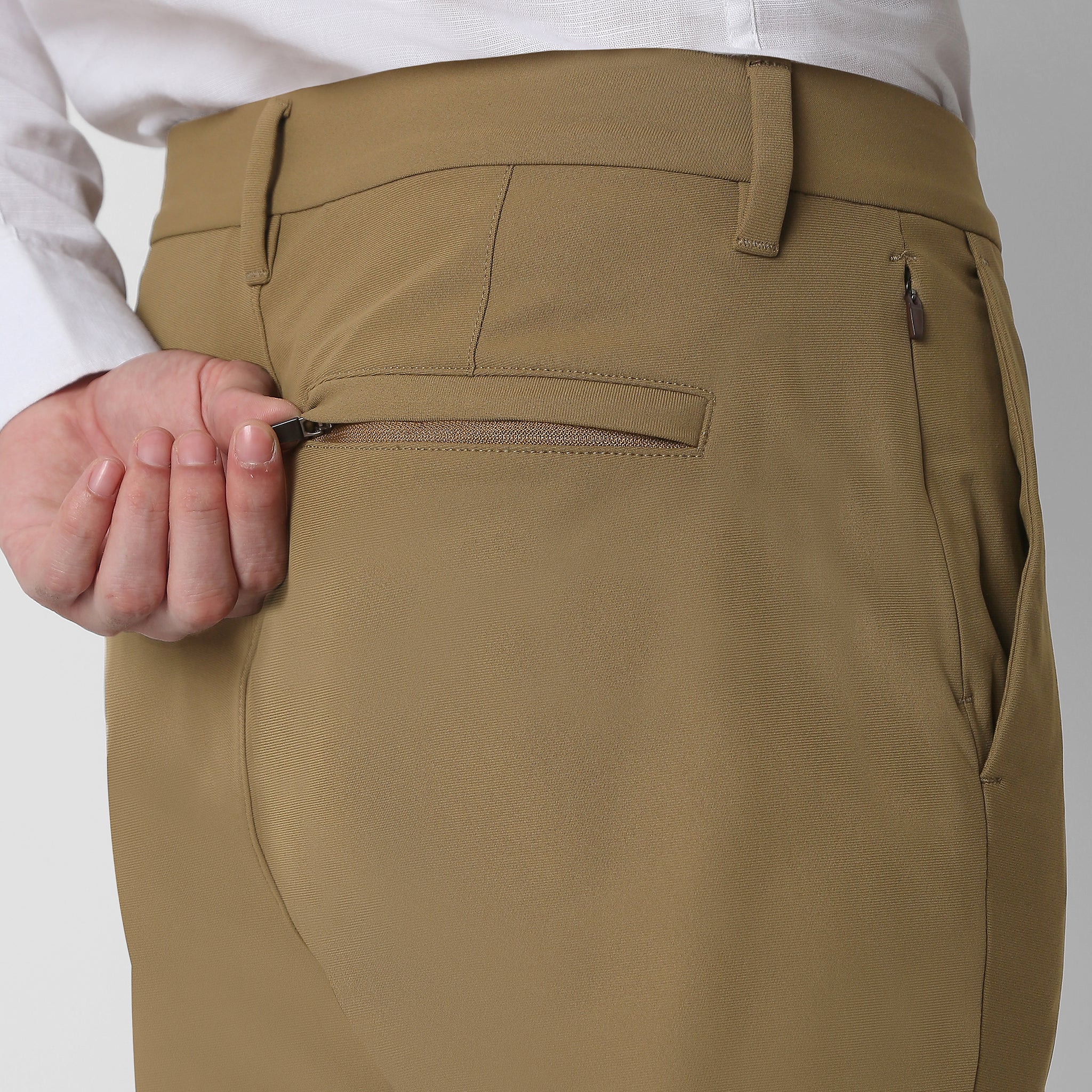 FluidX™ Pants - Wrinkle Free 4-Way Stretch made With exclusive CIEM®- Mid Rise Ankle Length - Image 13