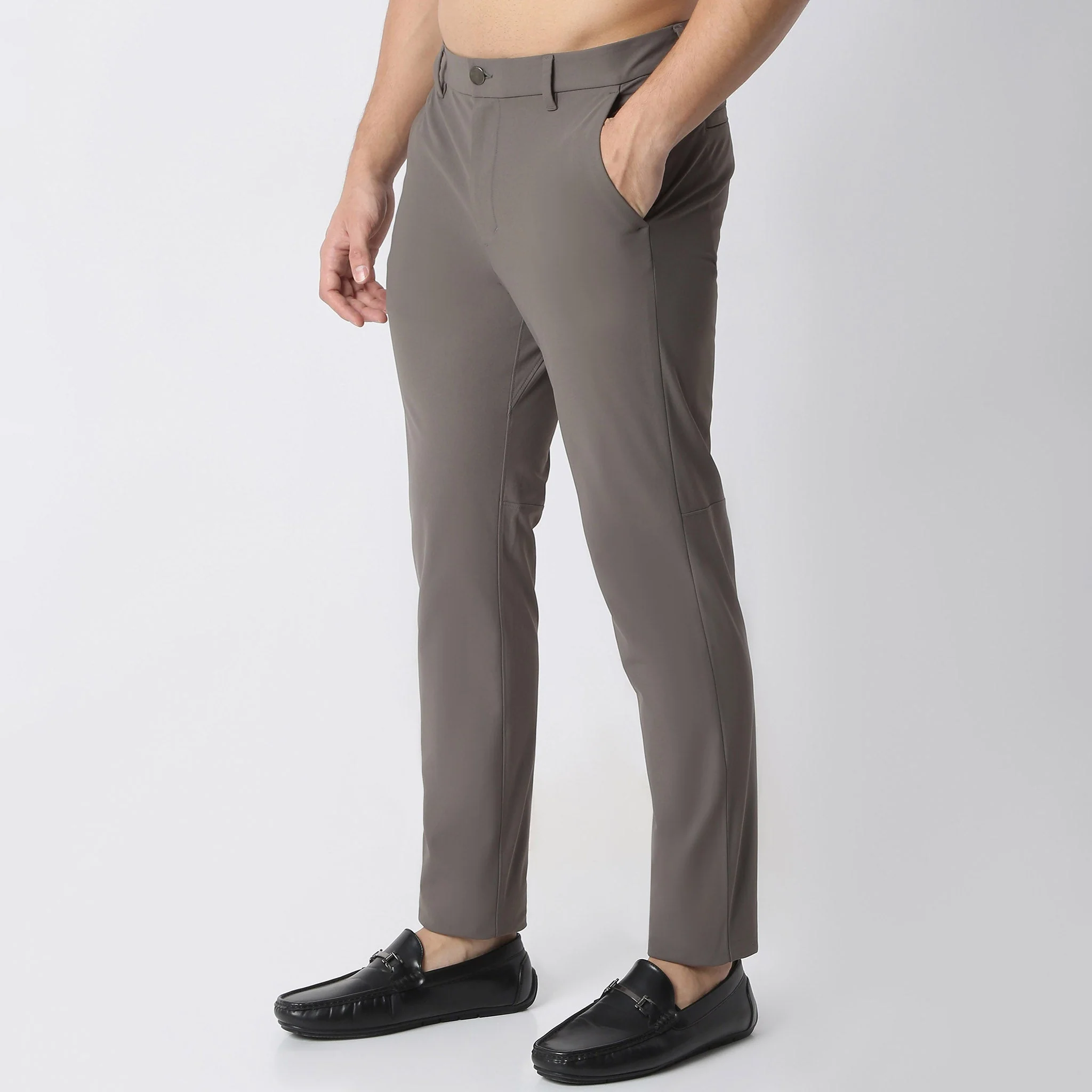 FluidX™ Pants - Wrinkle Free 4-Way Stretch made With exclusive CIEM®- Mid Rise Ankle Length - Image 20