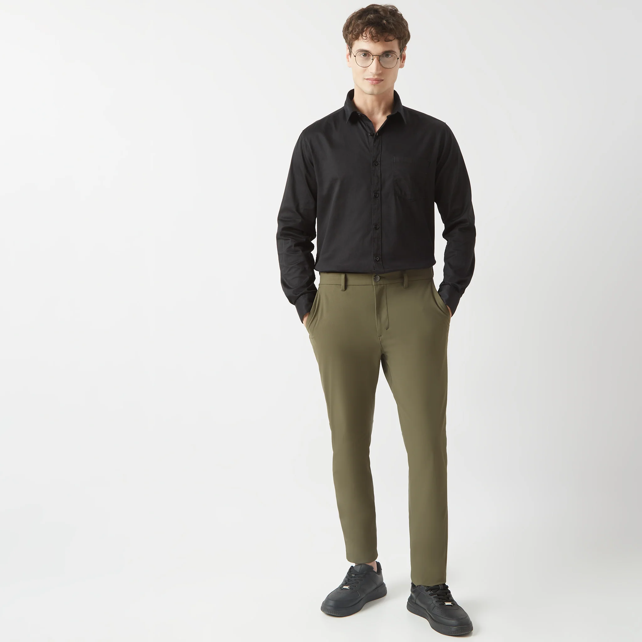 FluidX™ Pants - Wrinkle Free 4-Way Stretch made With exclusive CIEM®- Mid Rise Ankle Length - Image 23