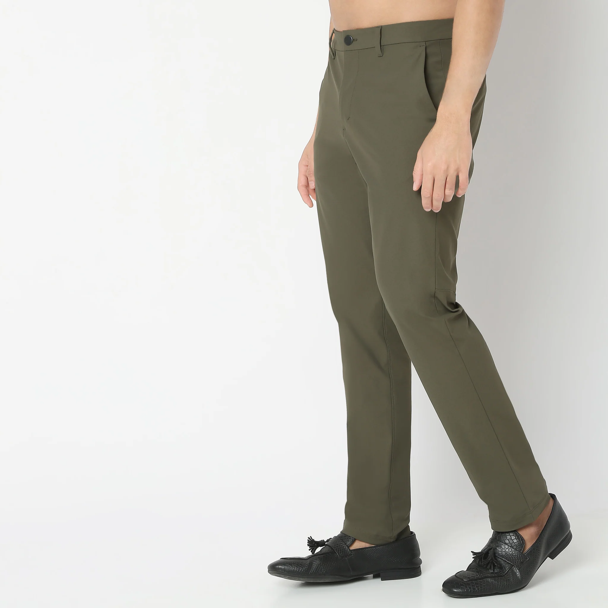 FluidX™ Pants - Wrinkle Free 4-Way Stretch made With exclusive CIEM®- Mid Rise Ankle Length - Image 25