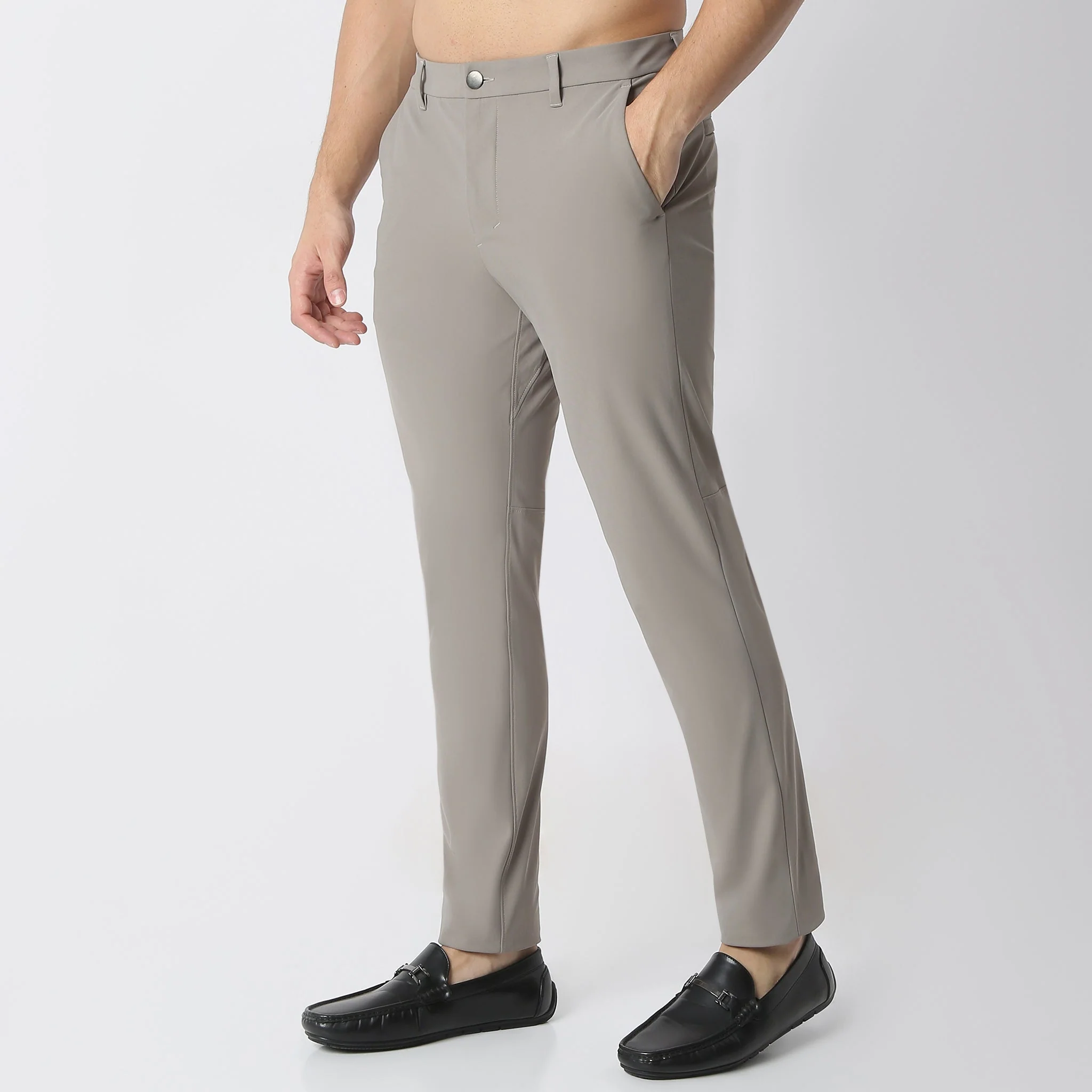FluidX™ Pants - Wrinkle Free 4-Way Stretch made With exclusive CIEM®- Mid Rise Ankle Length - Image 56